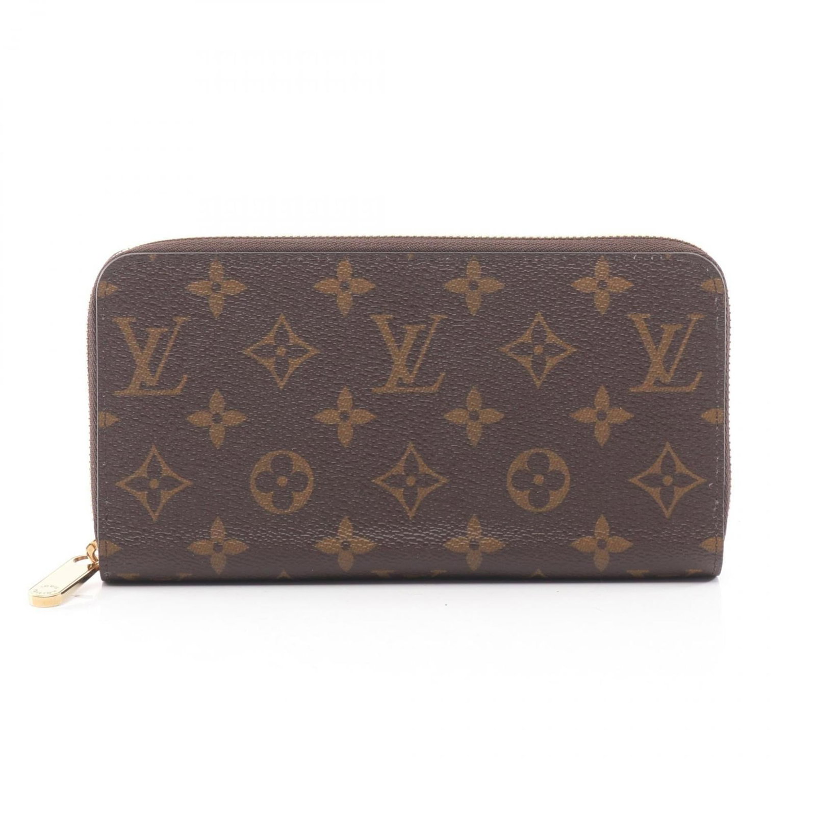 Monogram Leather Bi Fold Wallet Louis Vuitton: Monogram Leather Bi Fold Wallet Louis Vuitton Monogrammed leather bi-fold wallet from Louis Vuitton, featuring the iconic monogram pattern in brown and pink hues. This stylish accessory measures 10.5c