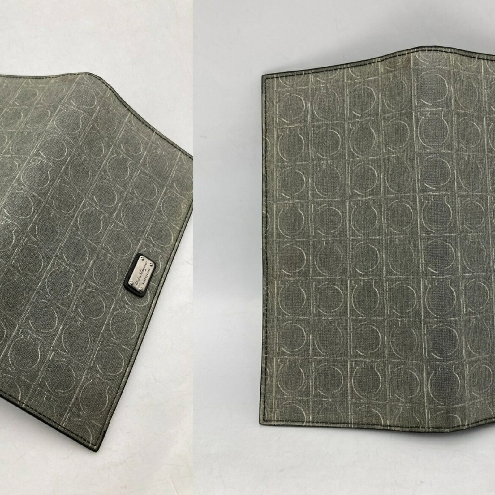 Long Wallet Ferragamo Salvatore Bi Fold Leather - 5