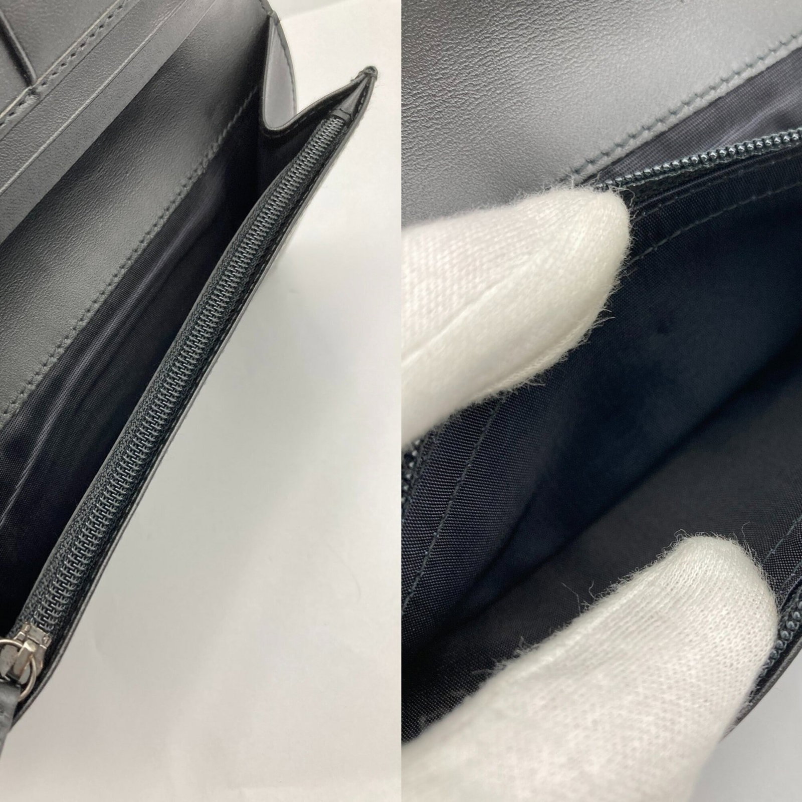Long Wallet Ferragamo Salvatore Bi Fold Leather - 7