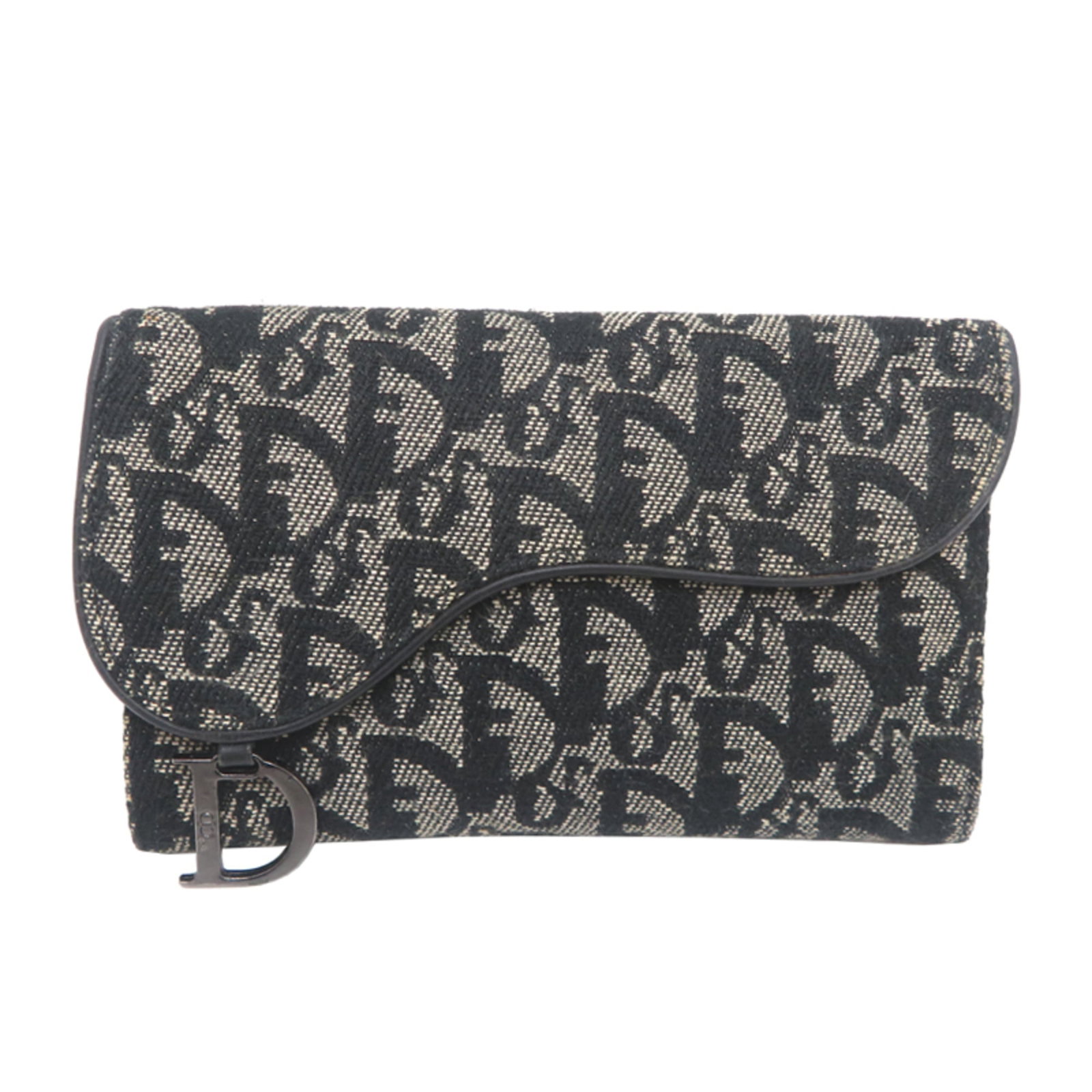 Jacquard Tri Fold Christian Dior: Jacquard Tri Fold Christian Dior Jacquard Tri Fold Christian Dior features intricate craftsmanship and elegant design, presented in a striking blue hue. This Italian-made wallet boasts a