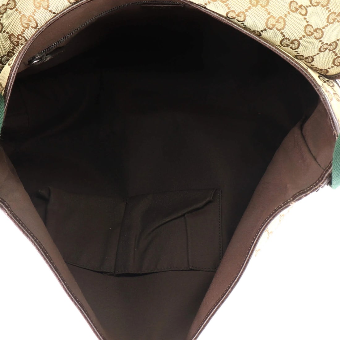 Strap messenger flap medium canvas web Gucci - 5