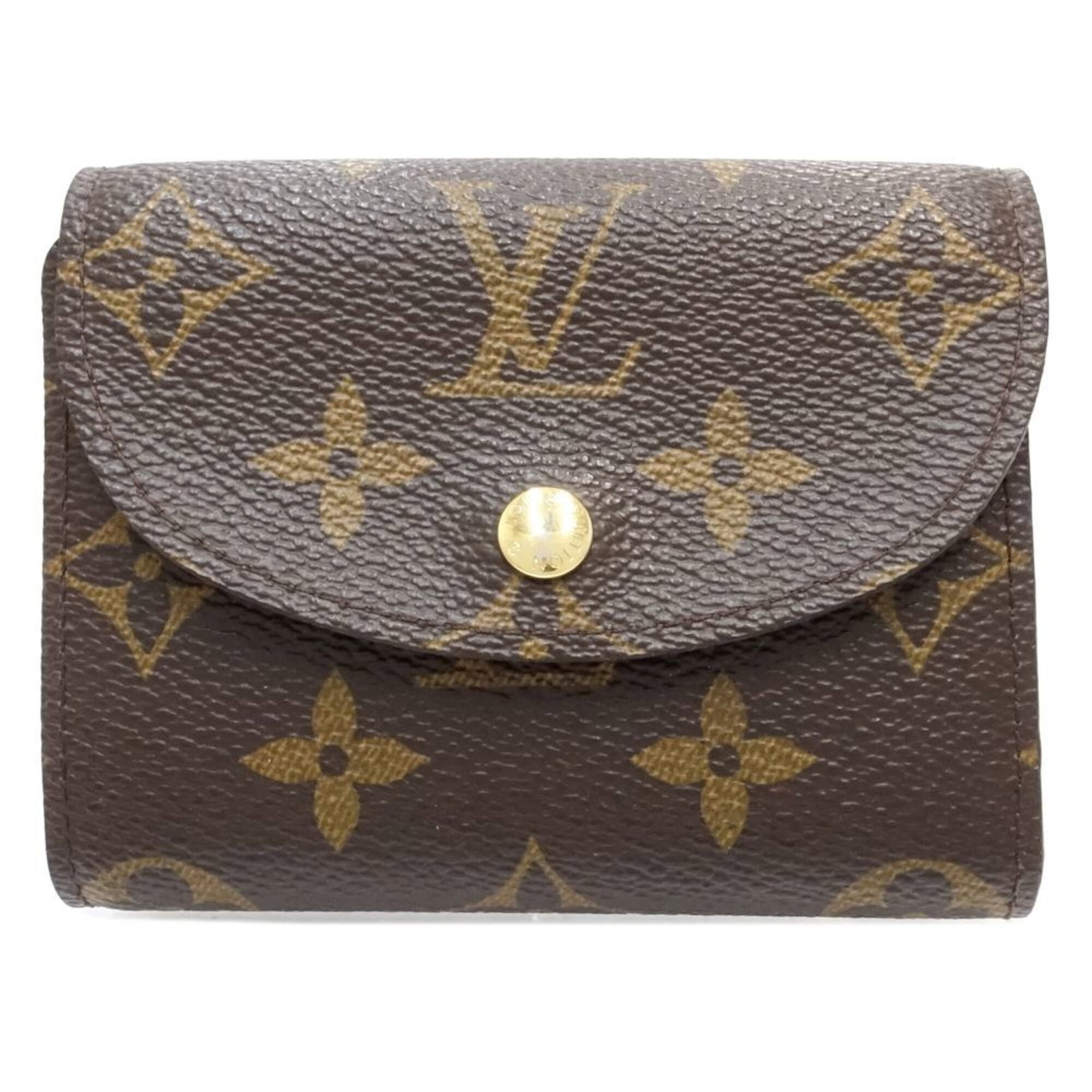 Louis Vuitton Wallet (Tri-Fold) Monogram: Louis Vuitton Wallet (Tri-Fold) Monogram Tri-fold Monogram wallet from Louis Vuitton, featuring the iconic brand's signature brown monogram pattern. Made with high-quality materials, this stylish wall