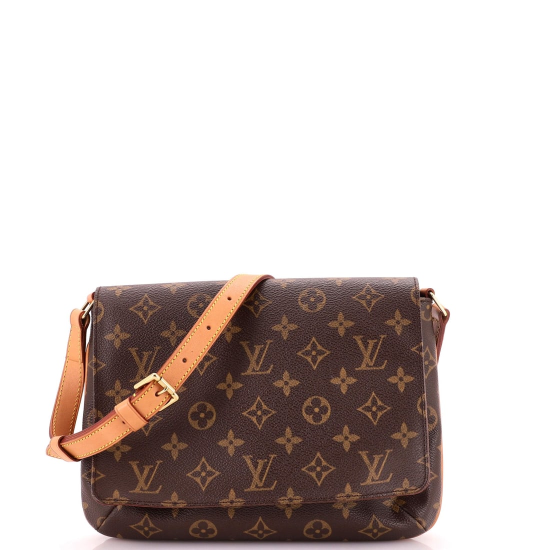 Louis Vuitton handbag monogram canvas tango musette: Louis Vuitton handbag monogram canvas tango musette Brown Louis Vuitton Musette Tango handbag with monogram canvas exterior, featuring a classic shoulder bag design. The bag boasts a timeless look and