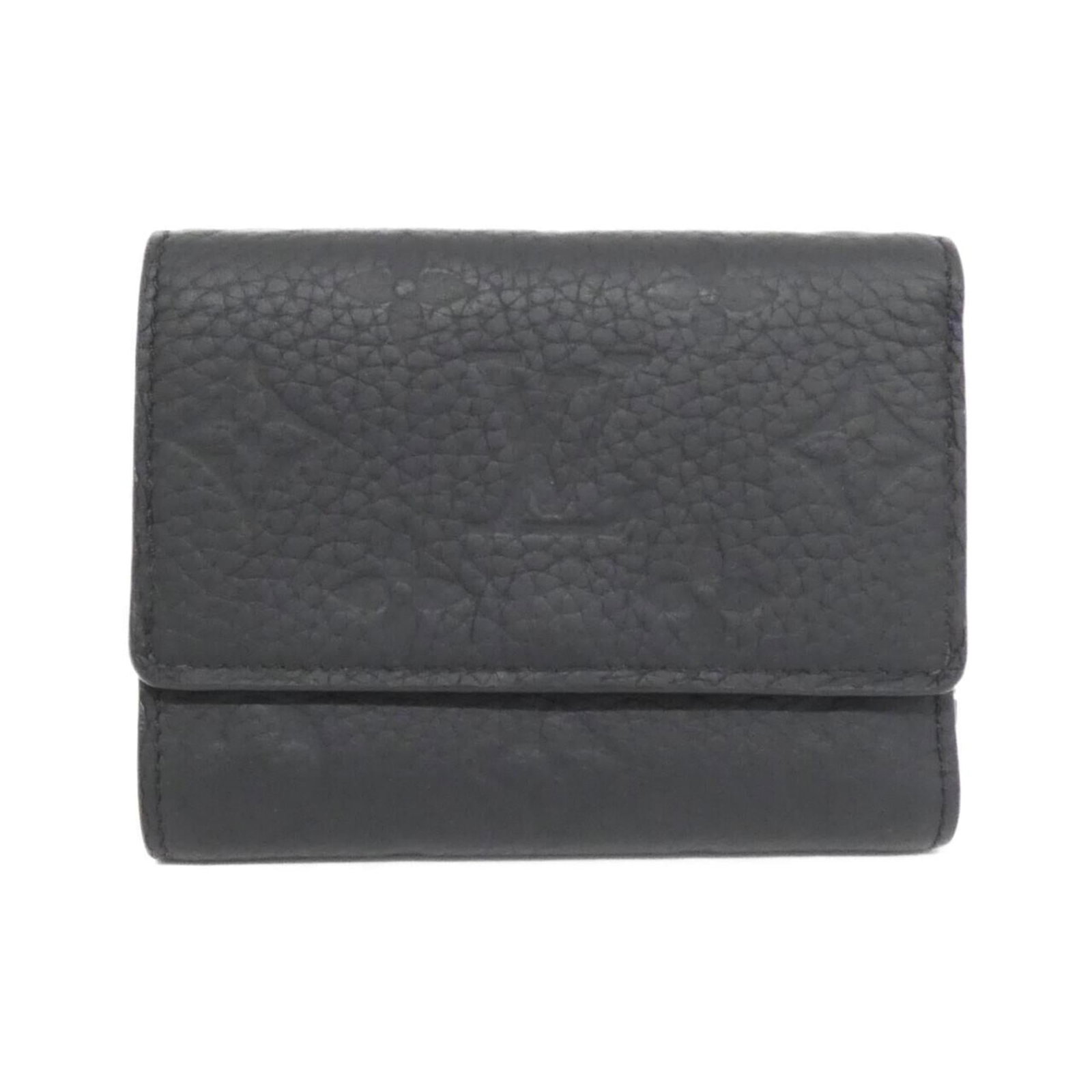 Leather wallet fold Louis Vuitton: Leather wallet fold Louis Vuitton Item Specifics: Brand: Louis Vuitton MPN: M82556 Type: Wallet (tri-fold) Gender: Men Material: Leather Leather/Fur Type: Calf leather Color: Black Size (HxWxD): 8cm x