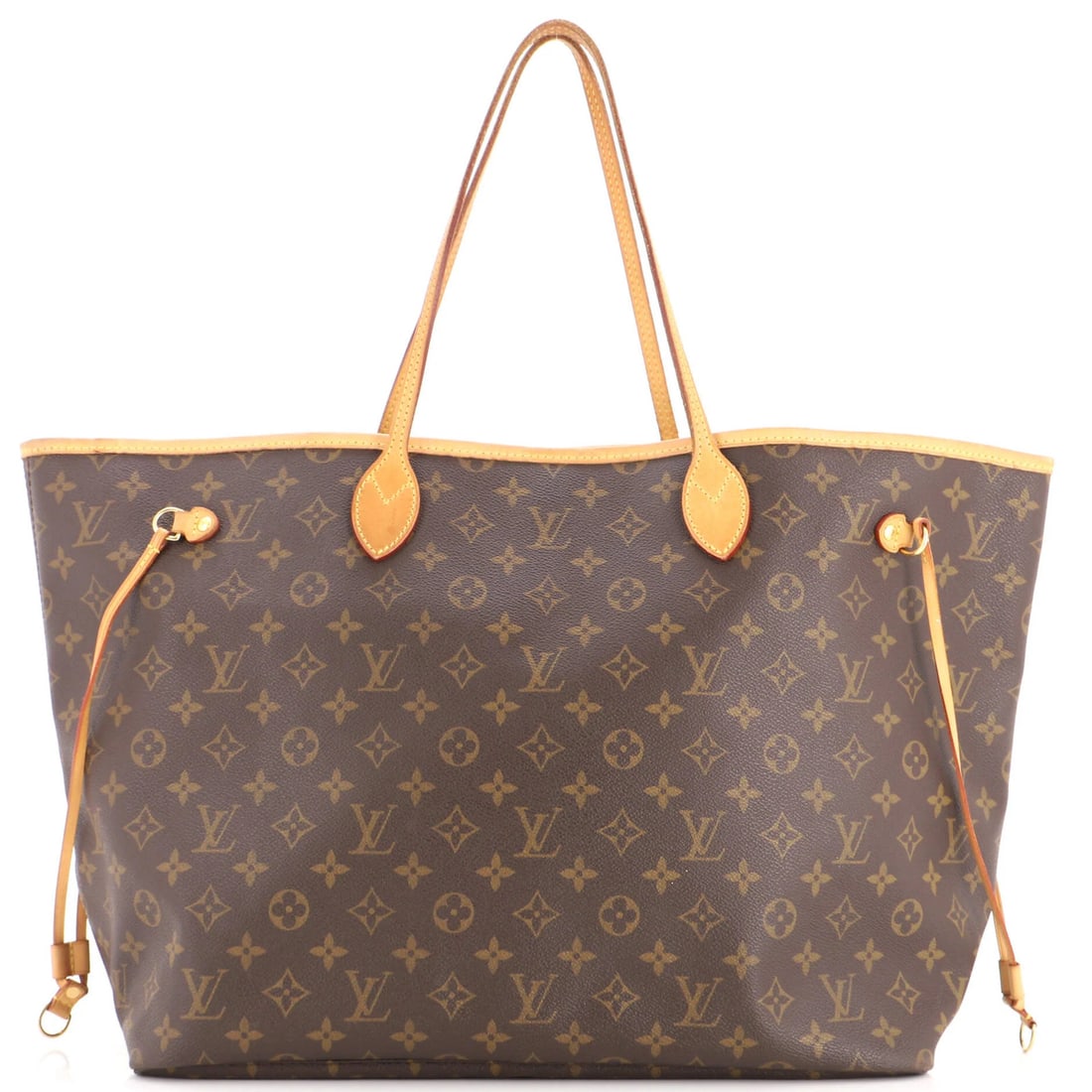 Canvas GM Monogram Neverfull Tote Vuitton Louis: Canvas GM Monogram Neverfull Tote Vuitton Louis Canvas GM Monogram Neverfull Tote Vuitton Louis in Brown. This classic tote boasts the iconic monogram pattern and features a sturdy canvas exterior wit
