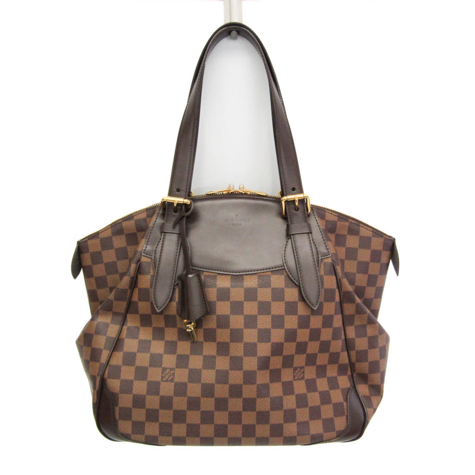 Shoulder Bag Damier Canvas by Louis Vuitton: Shoulder Bag Damier Canvas by Louis Vuitton Damier Canvas by Louis Vuitton, a timeless and iconic shoulder bag featuring the classic Damier pattern. Made from high-quality Damier canvas, this stylish 