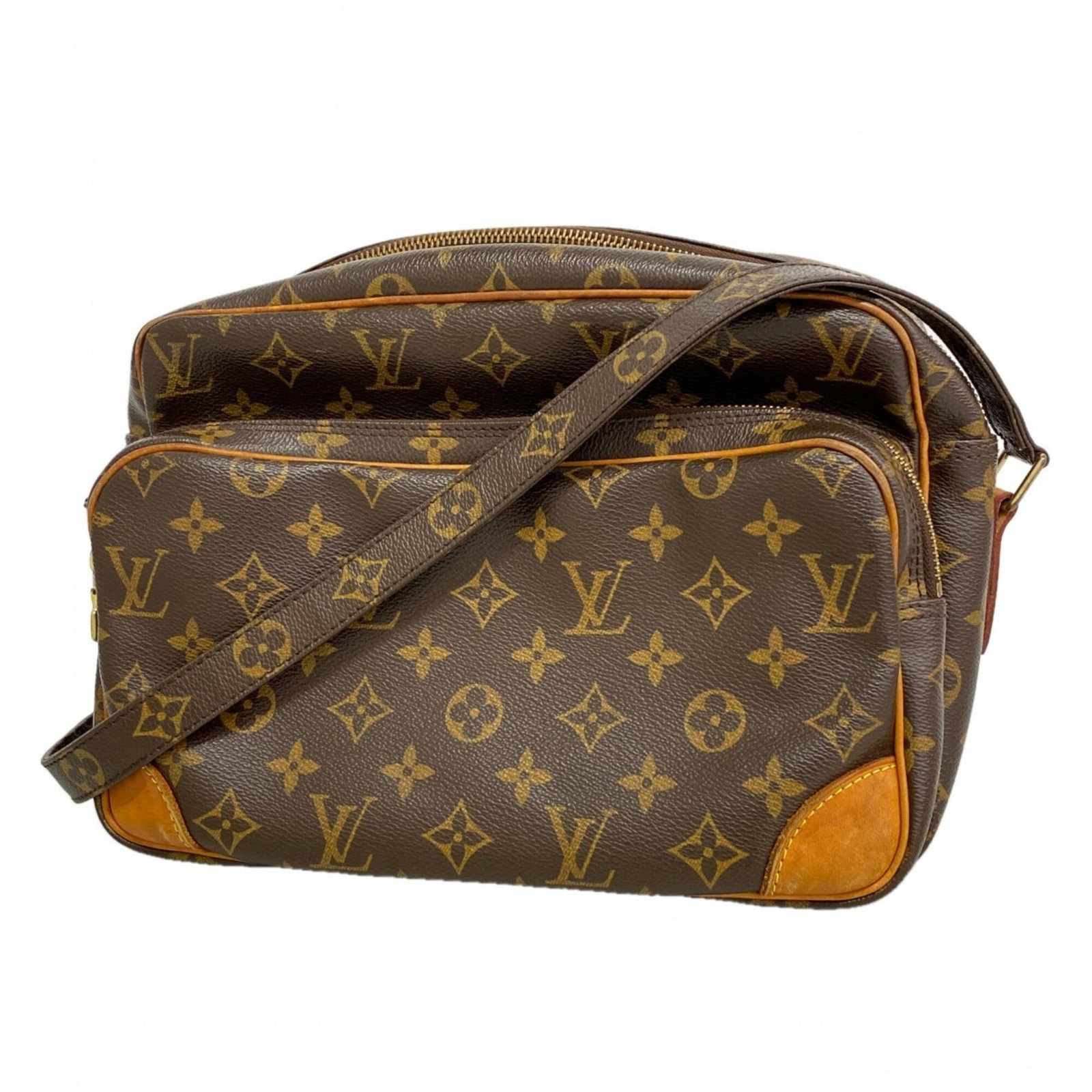 Shoulder bag from Louis Vuitton: Shoulder bag from Louis Vuitton Brown Louis Vuitton shoulder bag with dimensions 20cm x 28cm x 12cm. This classic design features the iconic monogram pattern, a timeless and stylish accessory for