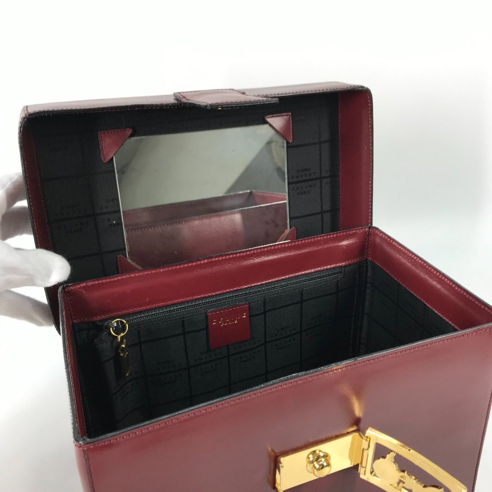 Handbag Celine Leather - 13