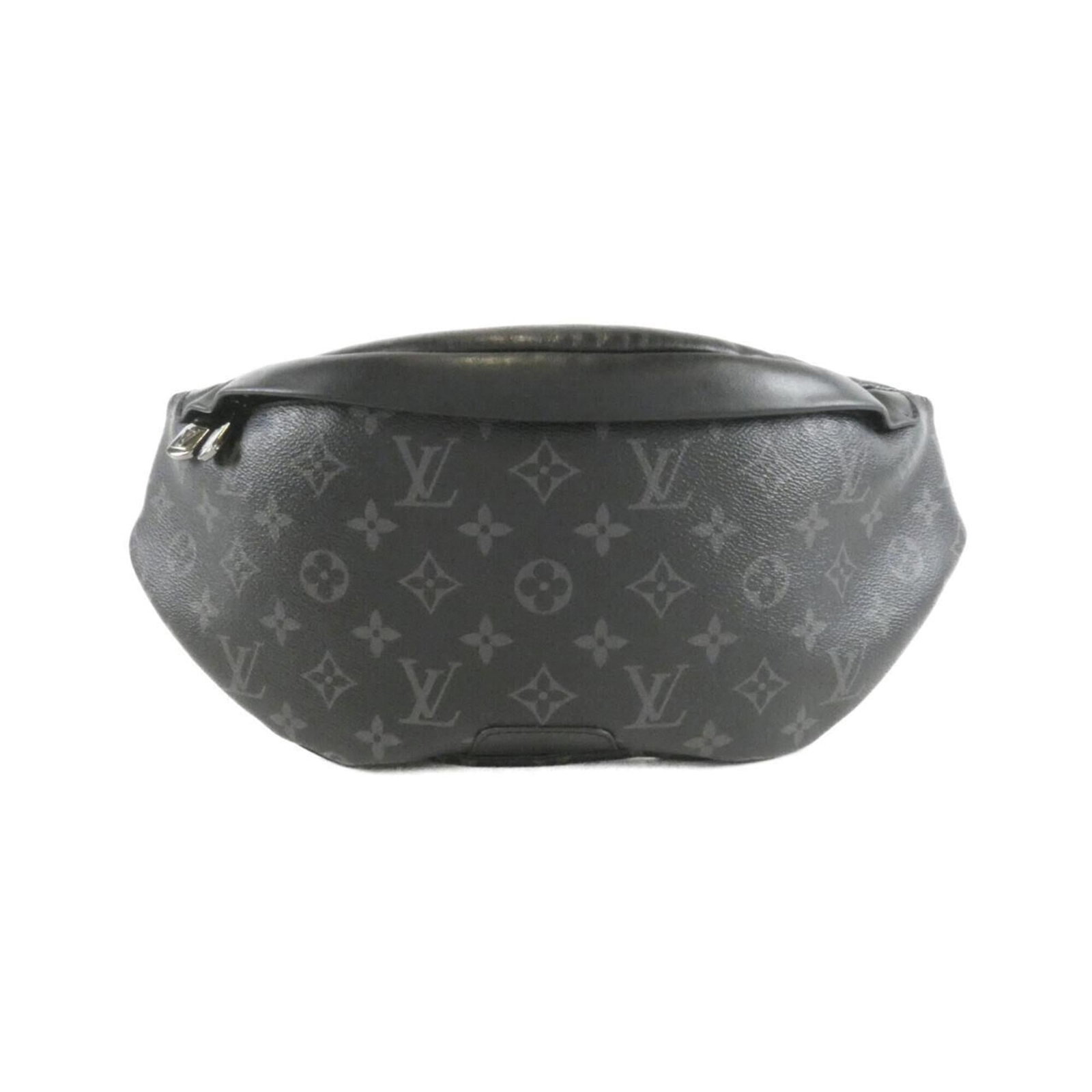Shoulder bag coated canvas by Louis Vuitton: Shoulder bag coated canvas by Louis Vuitton Coated canvas by Louis Vuitton, featuring a classic black design with silver hardware. This shoulder bag measures 20cm x 47cm x 9cm and boasts a durable