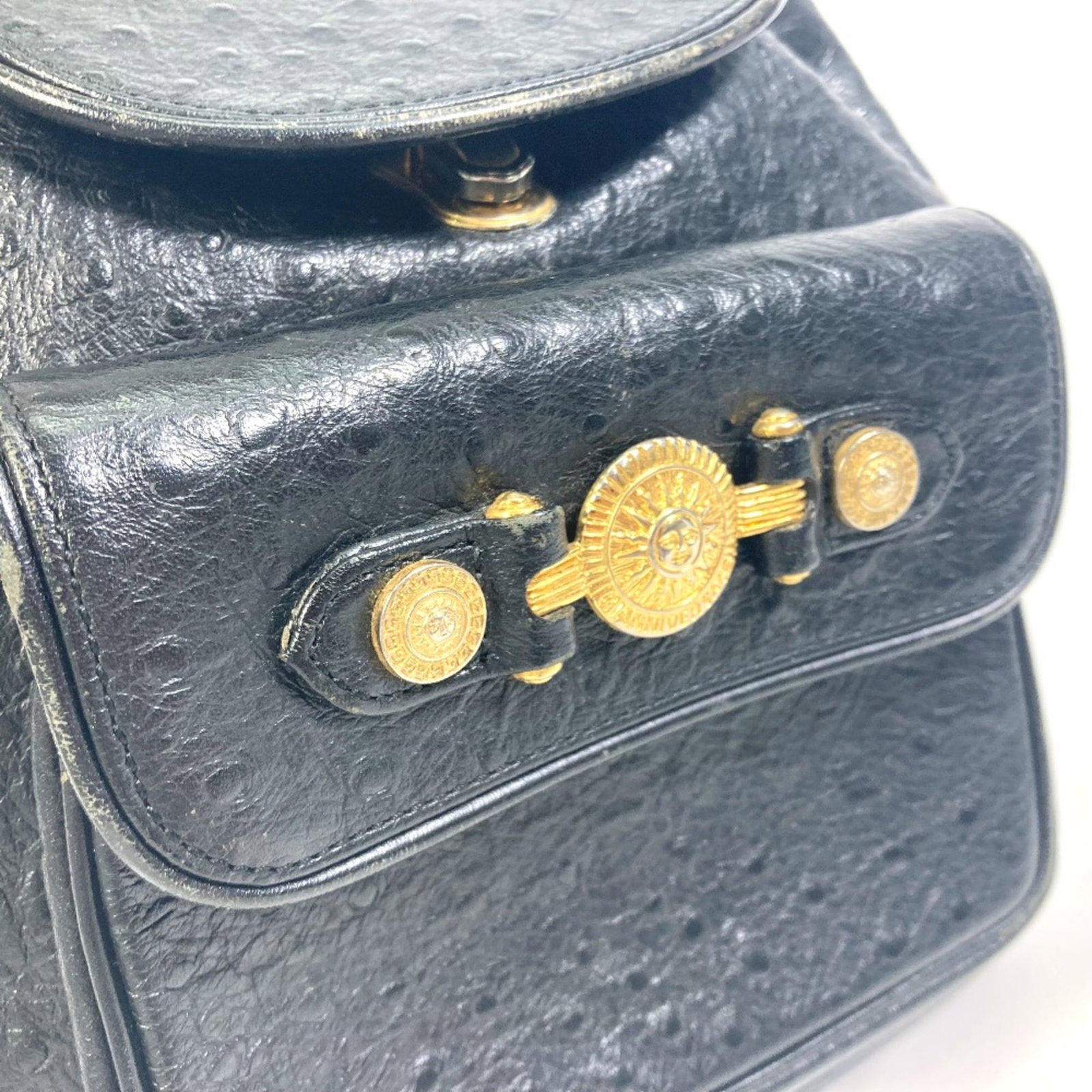 Backpack Leather Versace - 10