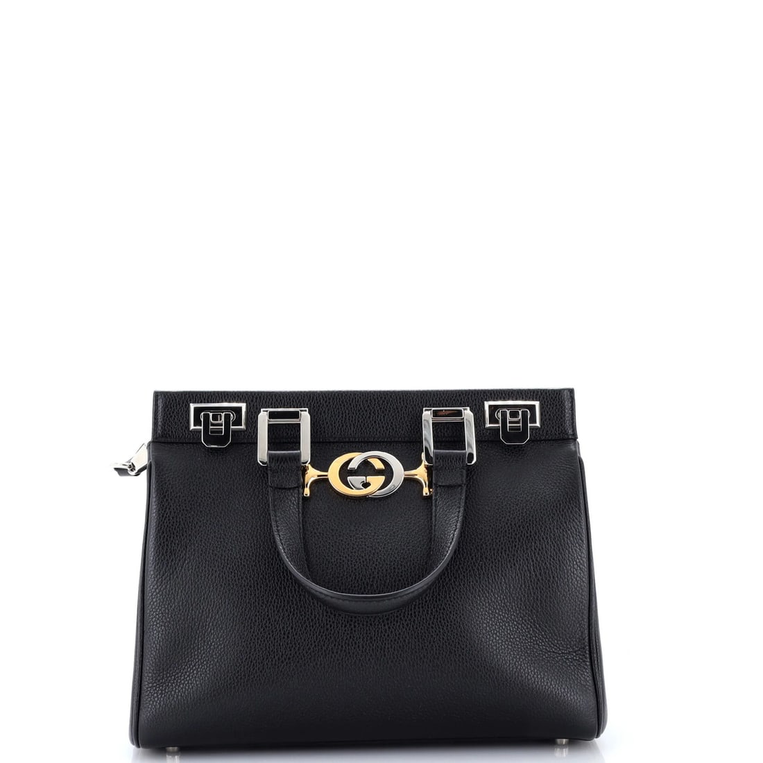 Handle Leather Bag Small Gucci Zumi Top (1 of 5)