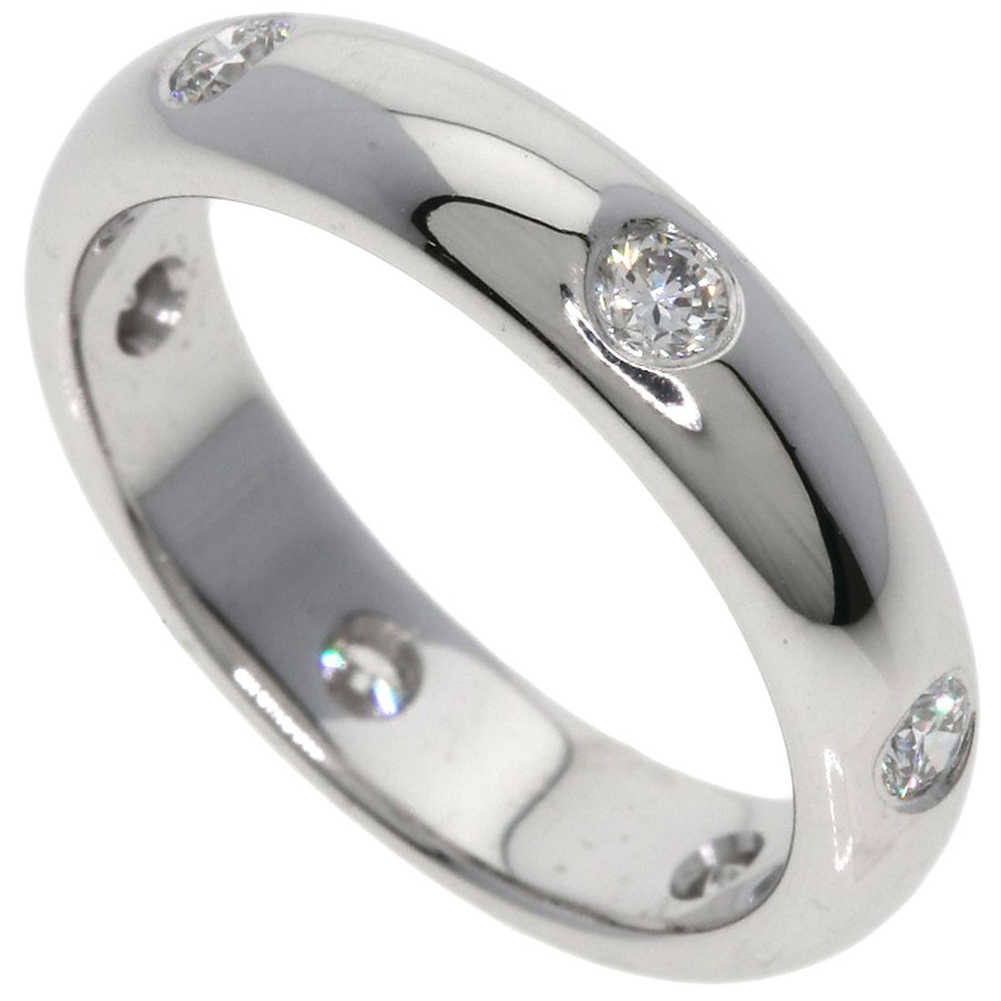 Diamond ring Cartier K18 White gold with diamond #48 (1 of 8)
