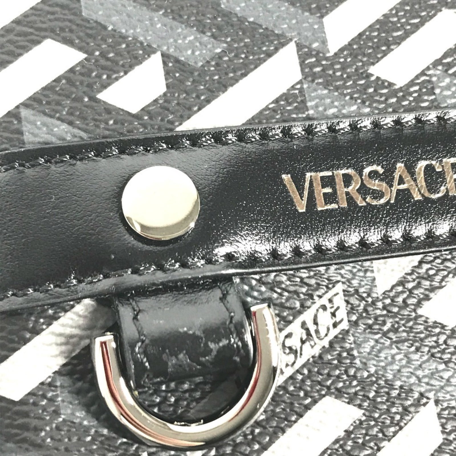 Pouch Leather By Versace - 4