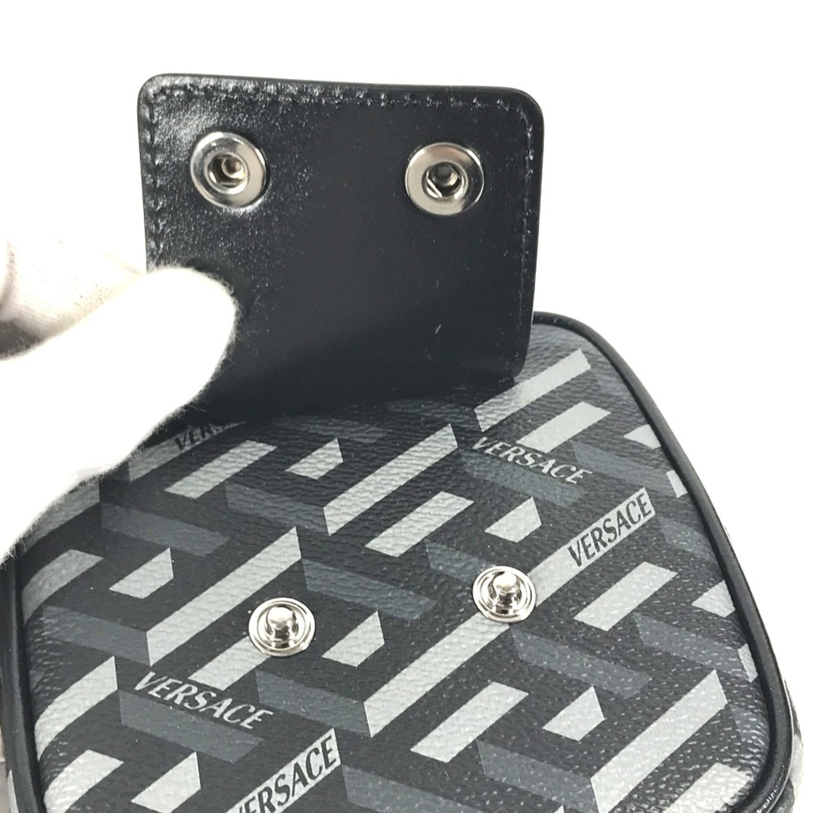 Pouch Leather By Versace - 6