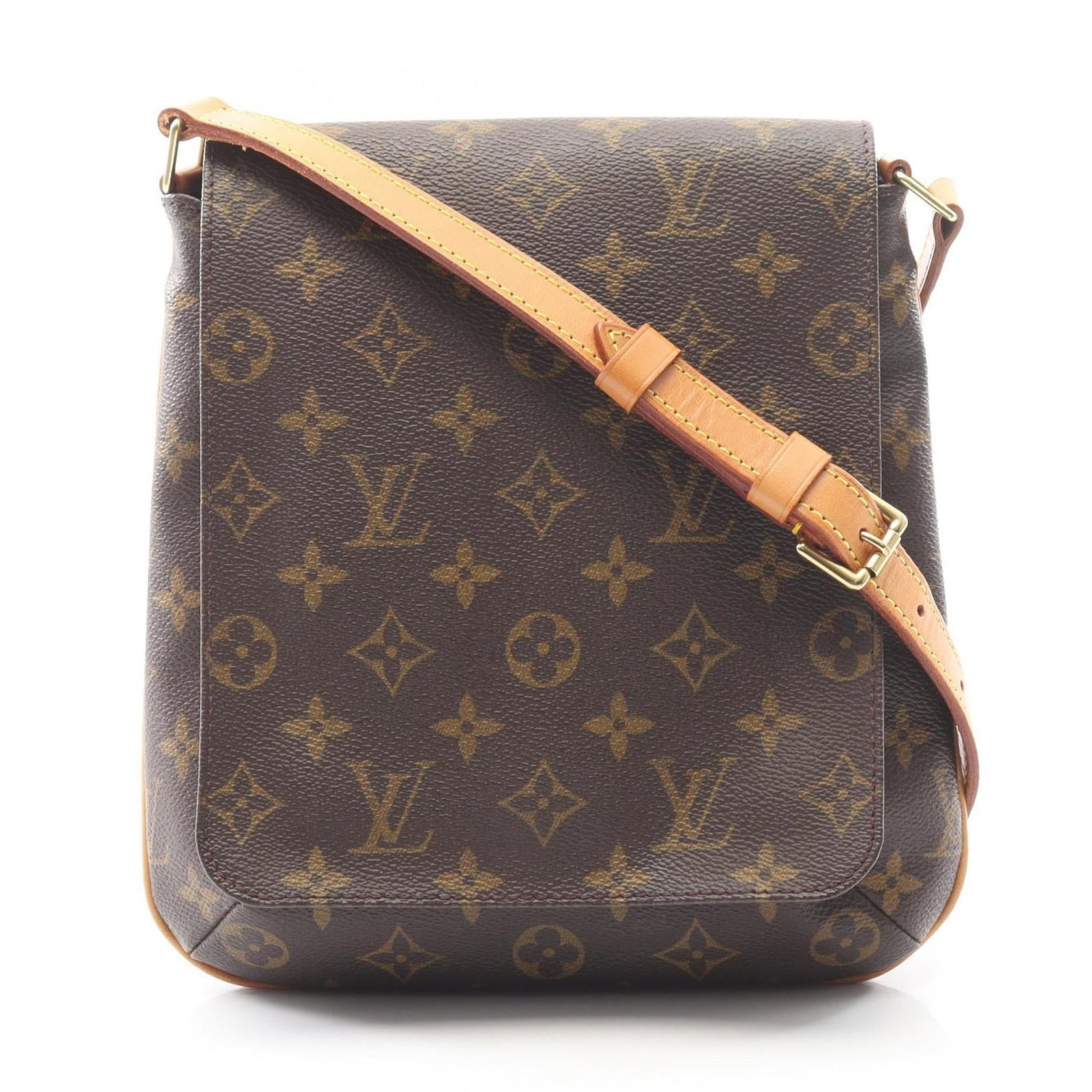 Canvas Leather coated shoulder bag from Louis Vuitton: Canvas Leather coated shoulder bag from Louis Vuitton Canvas Leather coated shoulder bag from Louis Vuitton, featuring a classic design with a signature brown color and coated canvas material. This