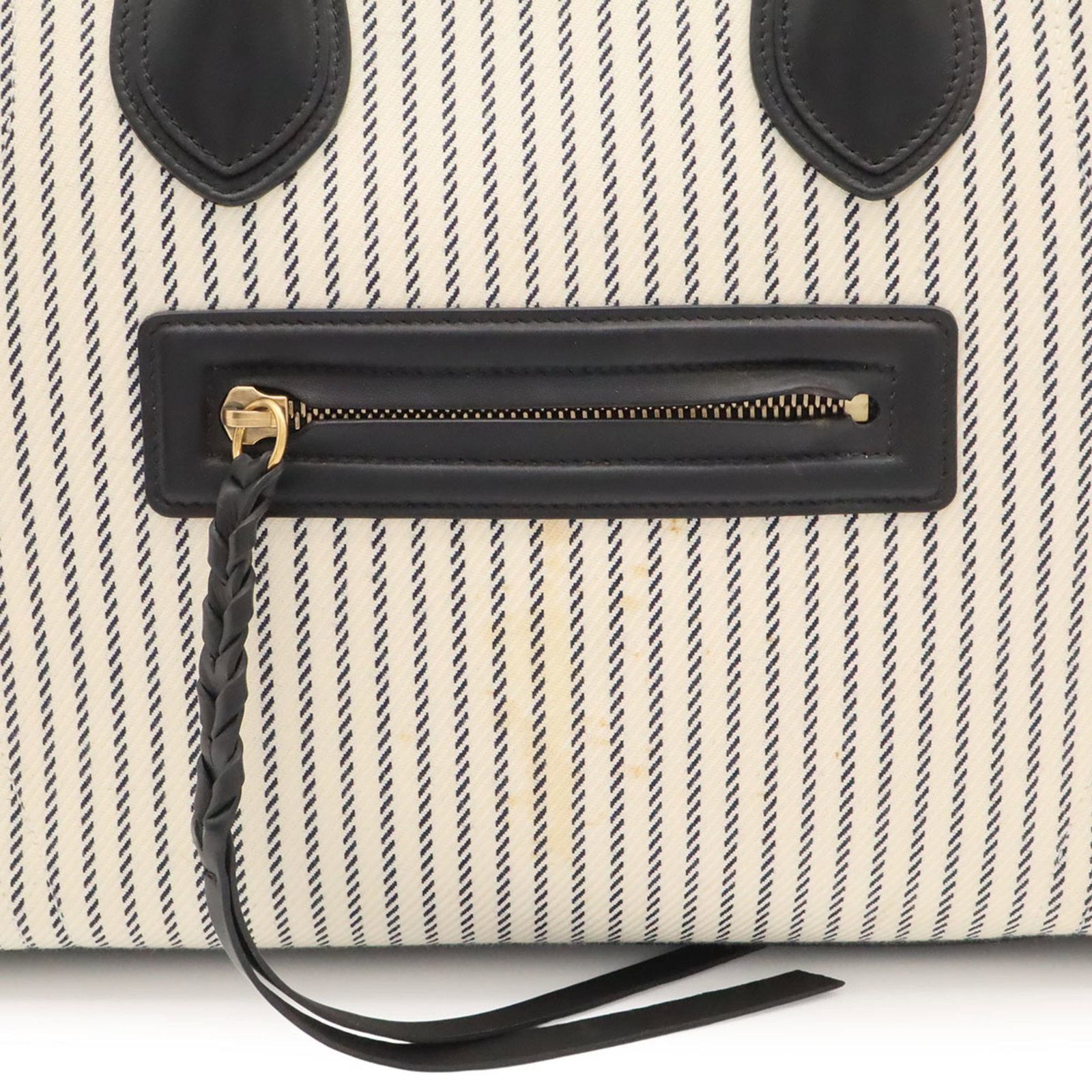 Canvas Handbag Celine Tote - 10