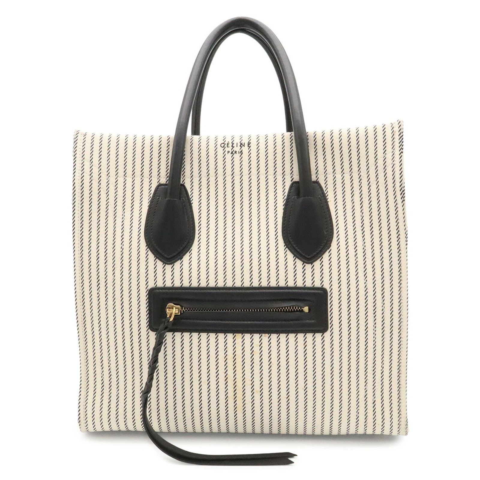 Canvas Handbag Celine Tote - 2