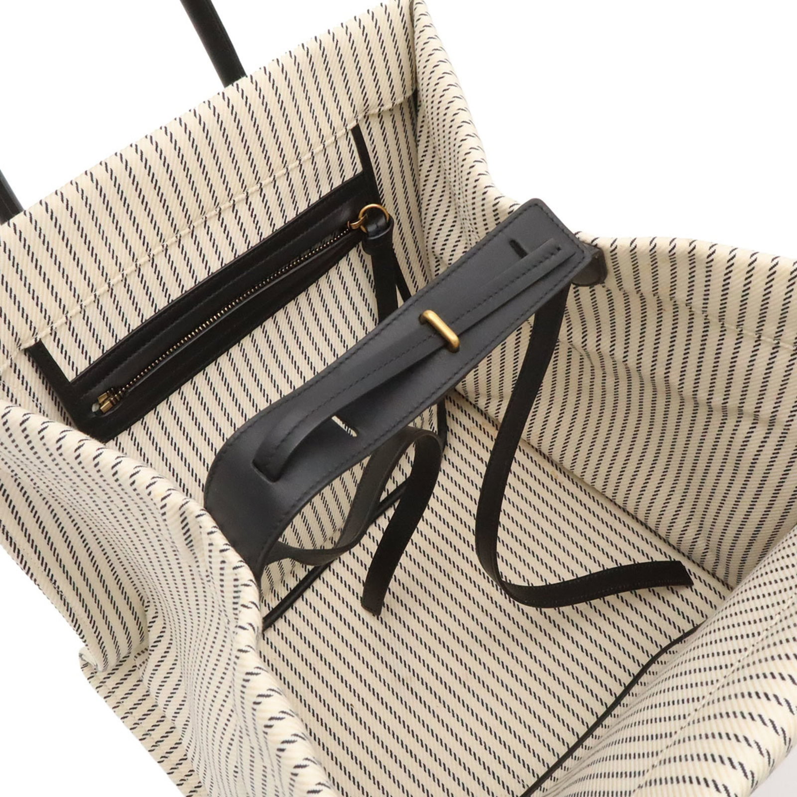 Canvas Handbag Celine Tote - 6