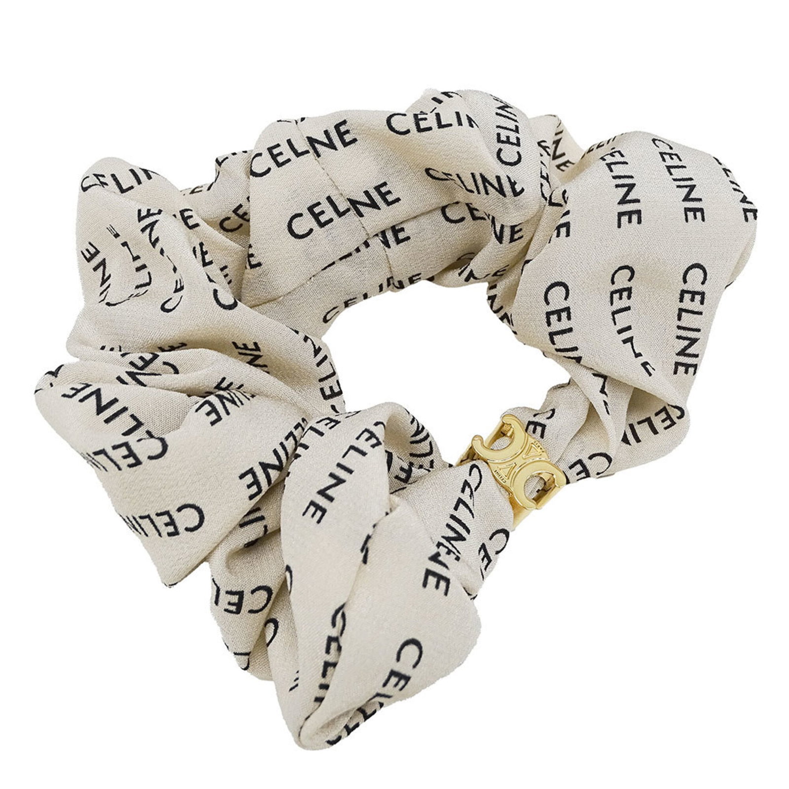 Celine Silk Scrunchie - 2
