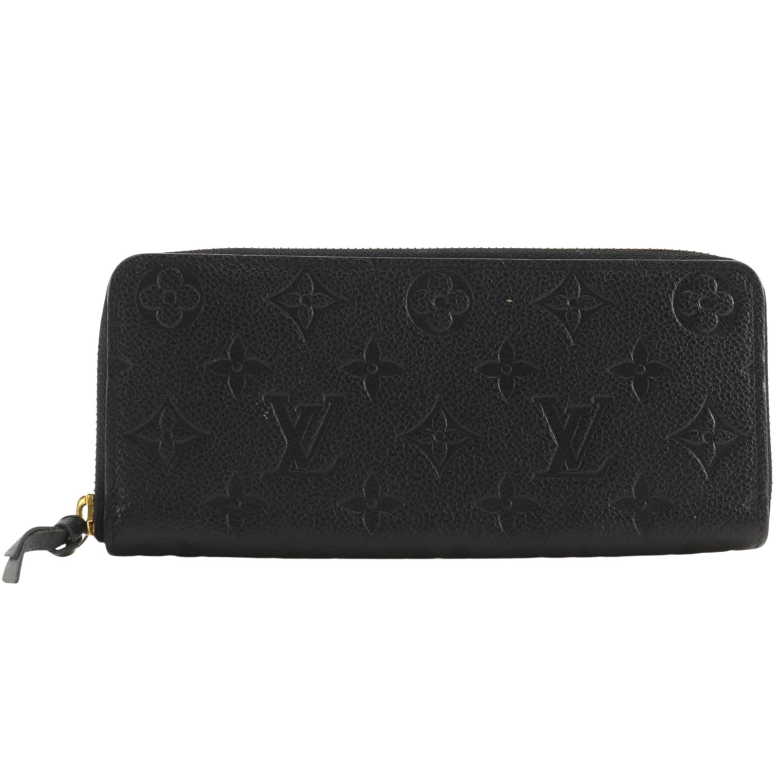 Louis Vuitton Long Wallet (Bi-Fold) Monogram Empreinte: Louis Vuitton Long Wallet (Bi-Fold) Monogram Empreinte The Louis Vuitton Long Wallet (Bi-Fold) Monogram Empreinte boasts sleek black monogram empreinte leather, zippered closure, and a classic bi-fold