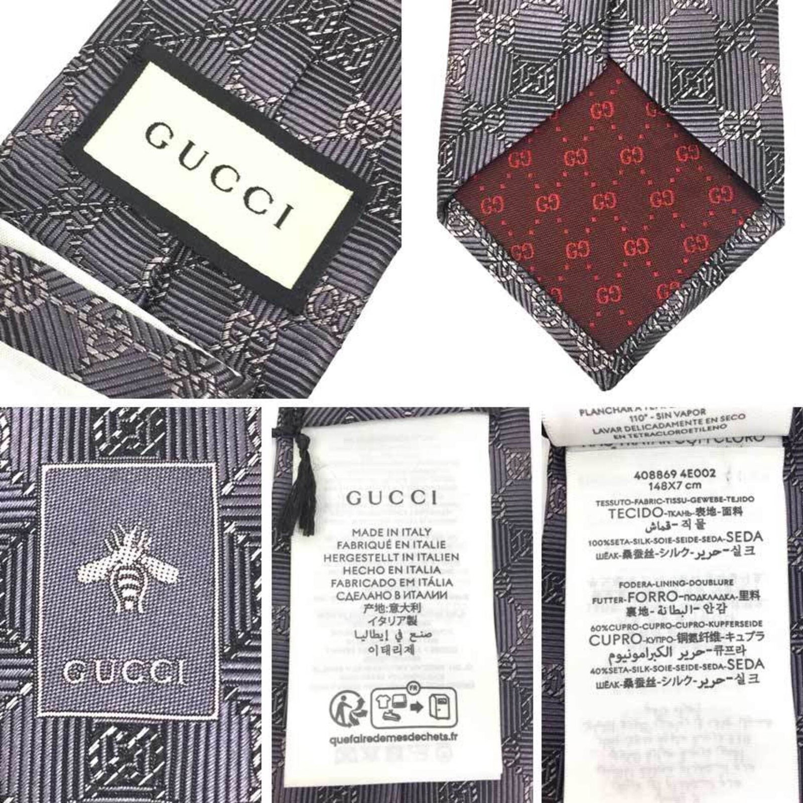Cravat Silk Gucci - 2