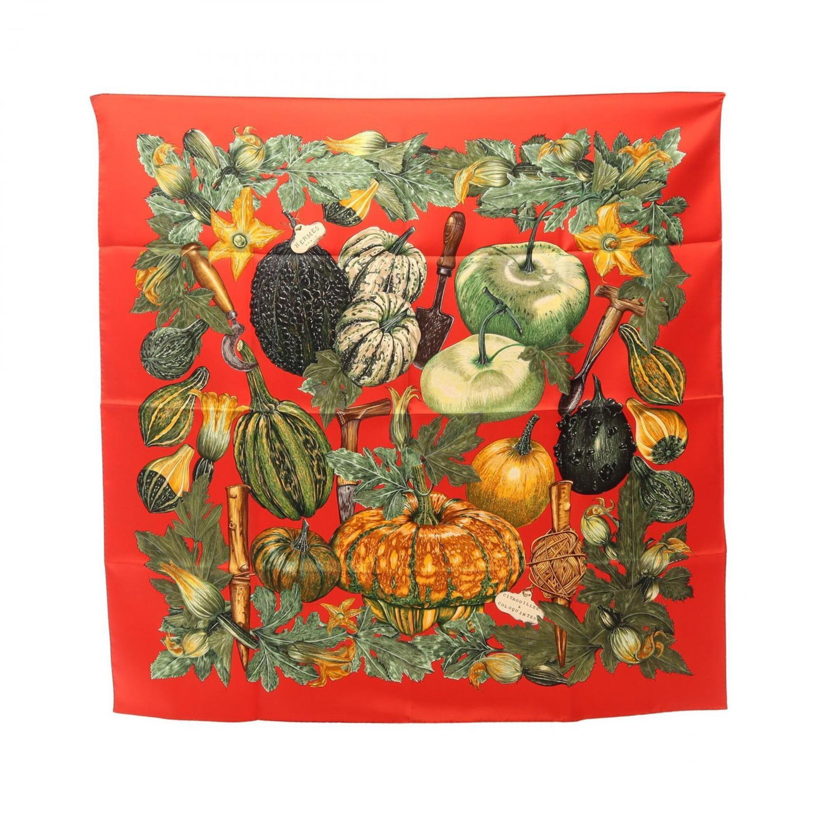 Hermes Silk Scarf: Hermes Silk Scarf Silk in vibrant green and multi-color hues wraps elegantly around the body, creating a statement piece for any outfit. This iconic Hermes scarf measures 89cm x 89cm, crafted from hig