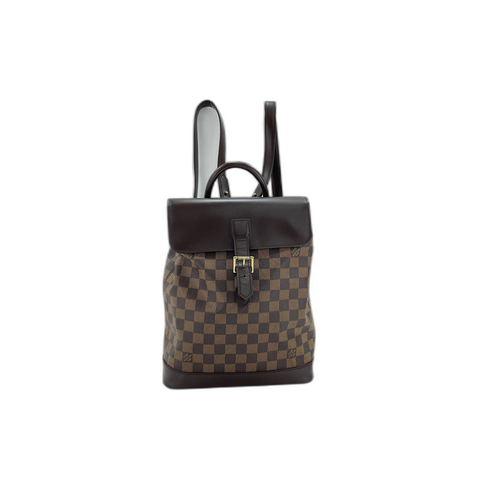 Louis Vuitton Backpack: Louis Vuitton Backpack Brown Louis Vuitton Backpack with classic design, measuring 31cm x 29cm x 10cm. This stylish backpack features a timeless look and durable construction. Item Specifics: Brand: