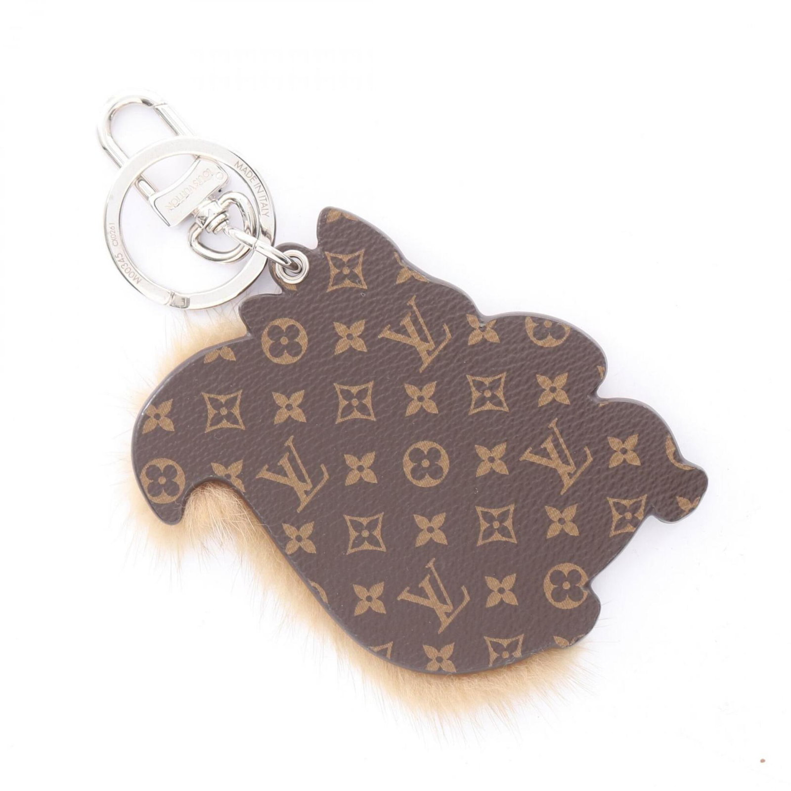 Louis Vuitton Leather Monogram Keyring - 2