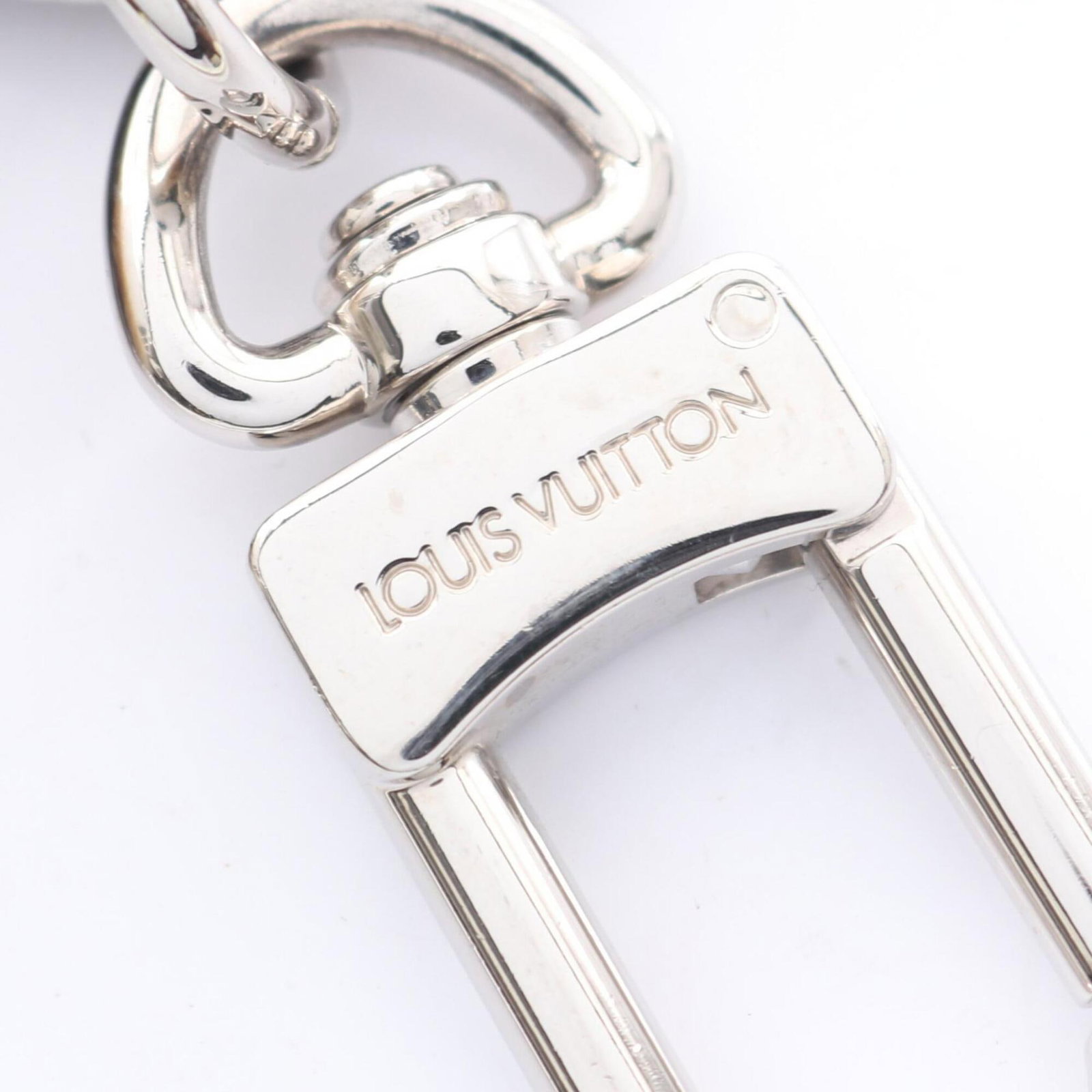 Louis Vuitton Leather Monogram Keyring - 3