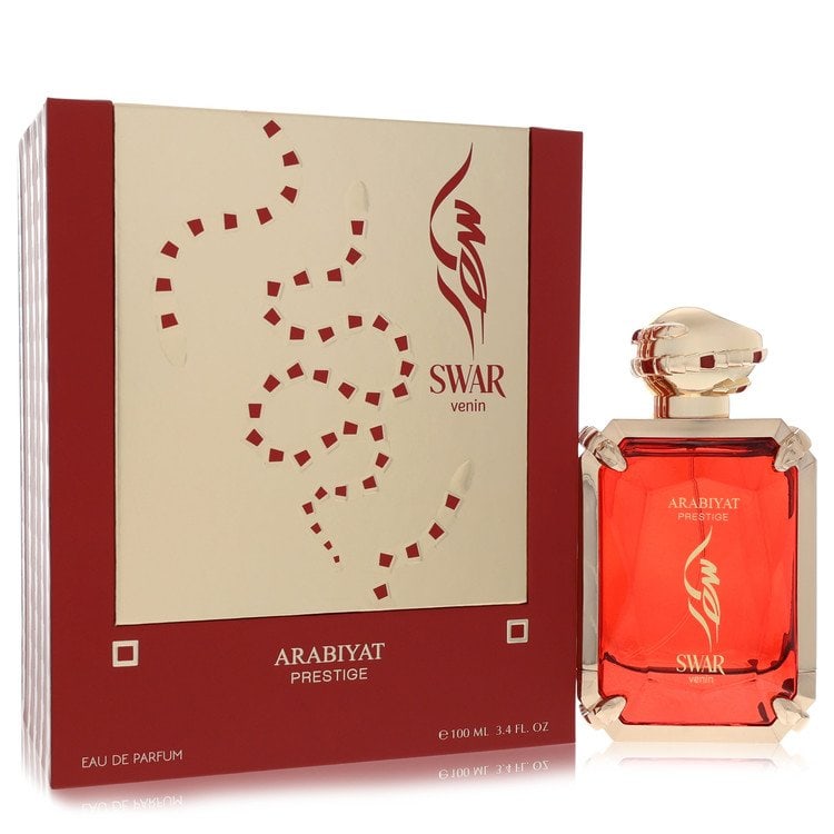 Arabiyat Prestige Swar Venin by Arabiyat Prestige Eau De Parfum Spray (Unisex) 3.4 oz: Arabiyat Prestige Swar Venin by Arabiyat Prestige Eau De Parfum Spray (Unisex) 3.4 oz The Arabiyat Prestige Swar Venin eau de parfum spray is a 3.4 oz unisex cologne by Arabiyat Prestige, offering a
