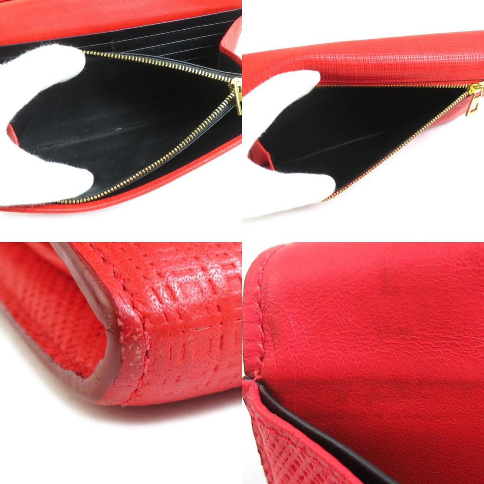 Long Wallet Bi Fold Leather - 4