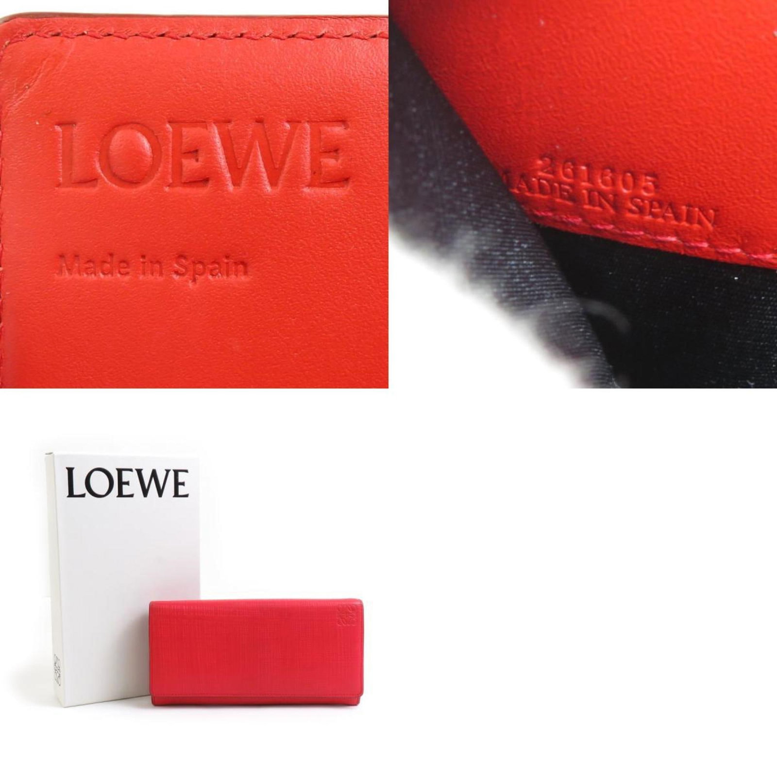 Long Wallet Bi Fold Leather - 5