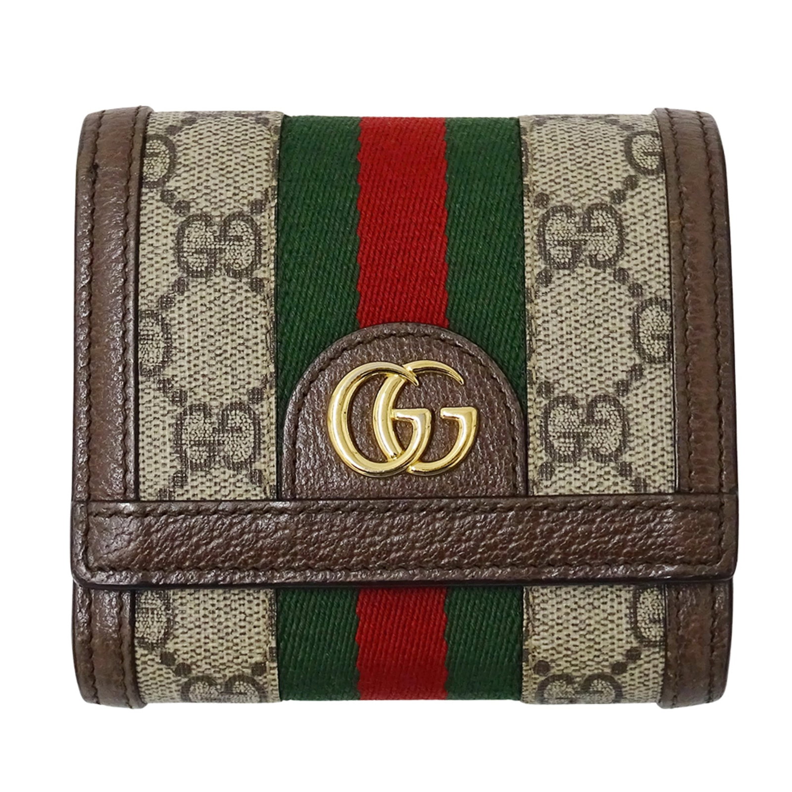 Gucci Gg Wallet Supreme Bi Fold: Gucci Gg Wallet Supreme Bi Fold Gucci's Supreme Bi Fold wallet boasts sleek, all-over GG Supreme design in rich beige brown. The compact size and sturdy build make it a practical choice for everyday
