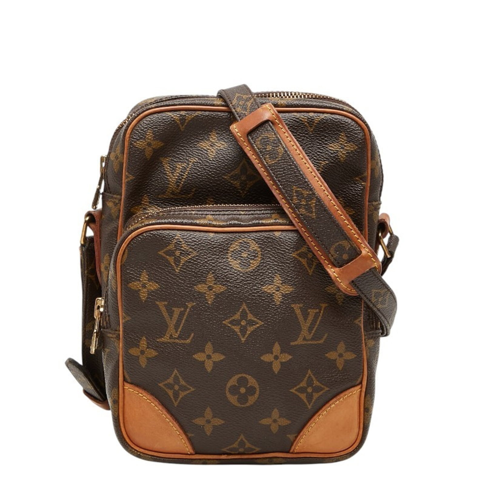 Louis Vuitton PVC Leather Bag Shoulder: Louis Vuitton PVC Leather Bag Shoulder The Louis Vuitton PVC Leather Bag Shoulder boasts a striking brown color and sleek design, making it a stylish accessory for everyday use. Measuring 23cm x