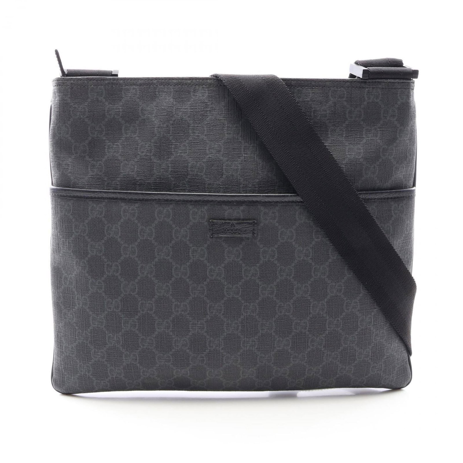 Handbag Supreme Gg Bag Shoulder Gucci: Handbag Supreme Gg Bag Shoulder Gucci Gucci's GG Supreme Gg Bag is a stylish shoulder bag with a sleek design, featuring the iconic GG Supreme pattern in black and gray hues. With its spacious