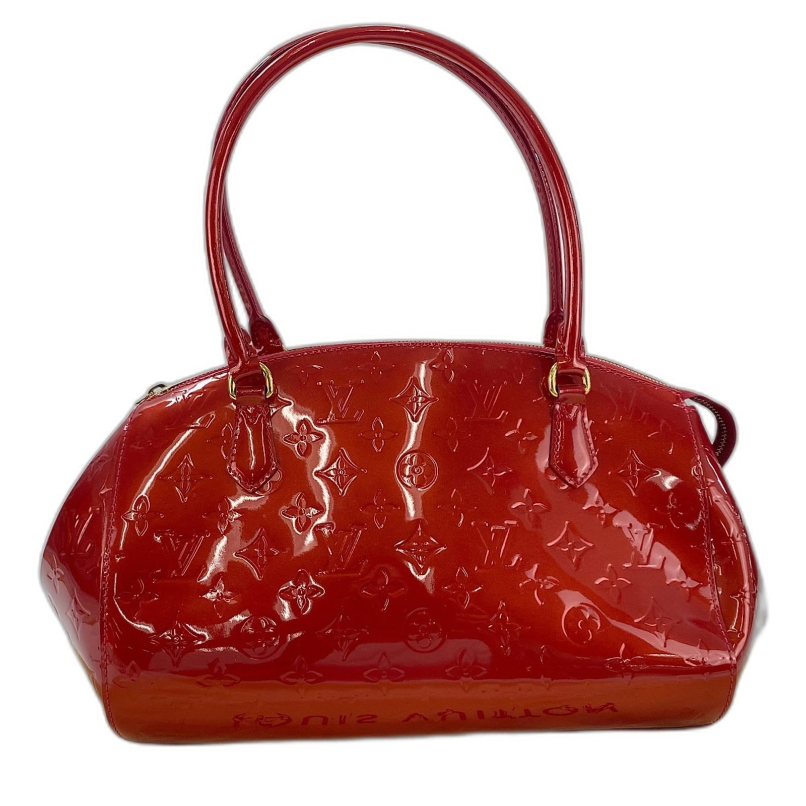 Shoulder bag from Louis Vuitton: Shoulder bag from Louis Vuitton Red Louis Vuitton shoulder bag with classic design and signature monogram pattern, measuring 23cm x 31cm x 19cm. The bag features a sturdy handle drop of 19cm, perfect 