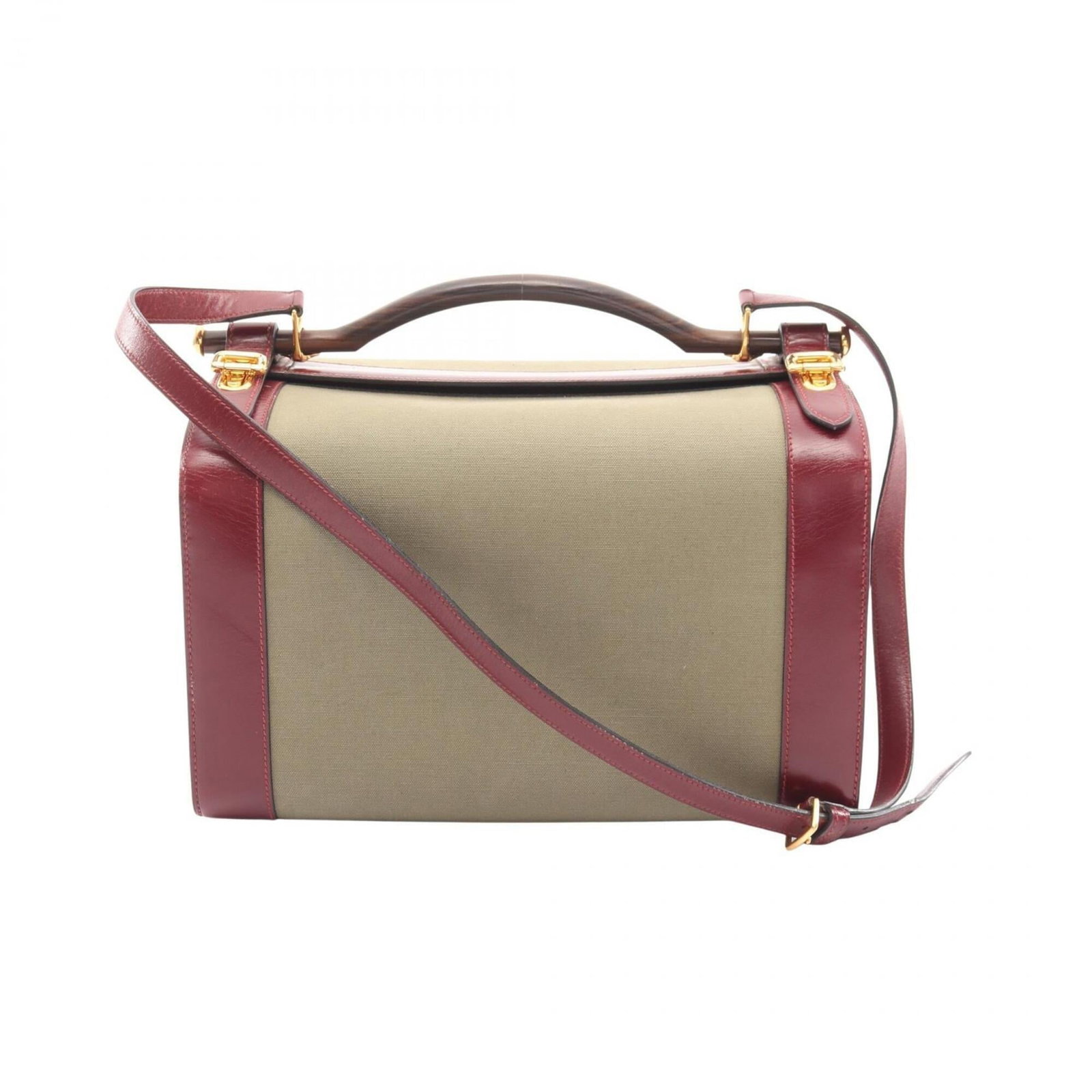 Shoulder bag to toile officier handbag hermes (1 of 9)
