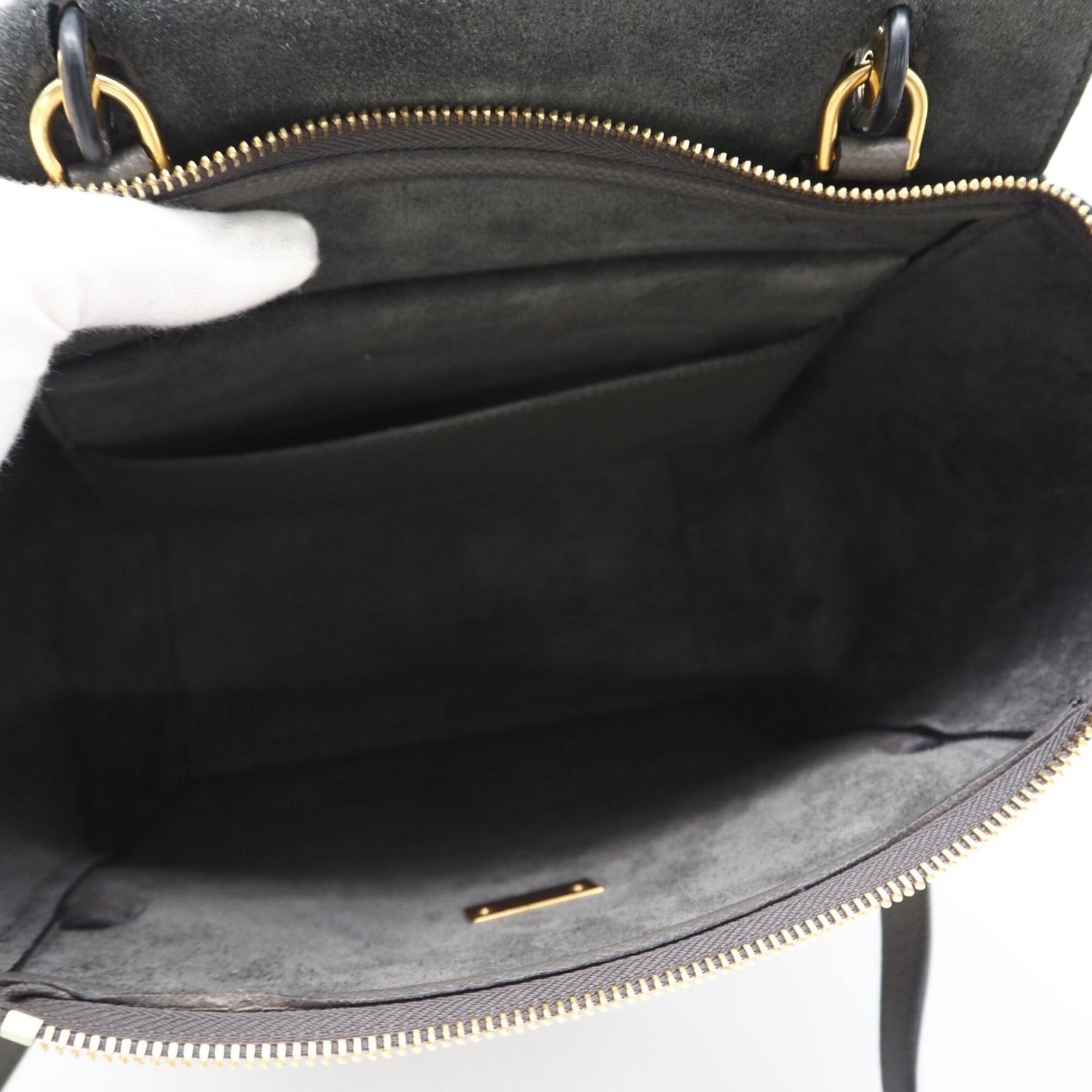 Handbag Celine Leather - 12