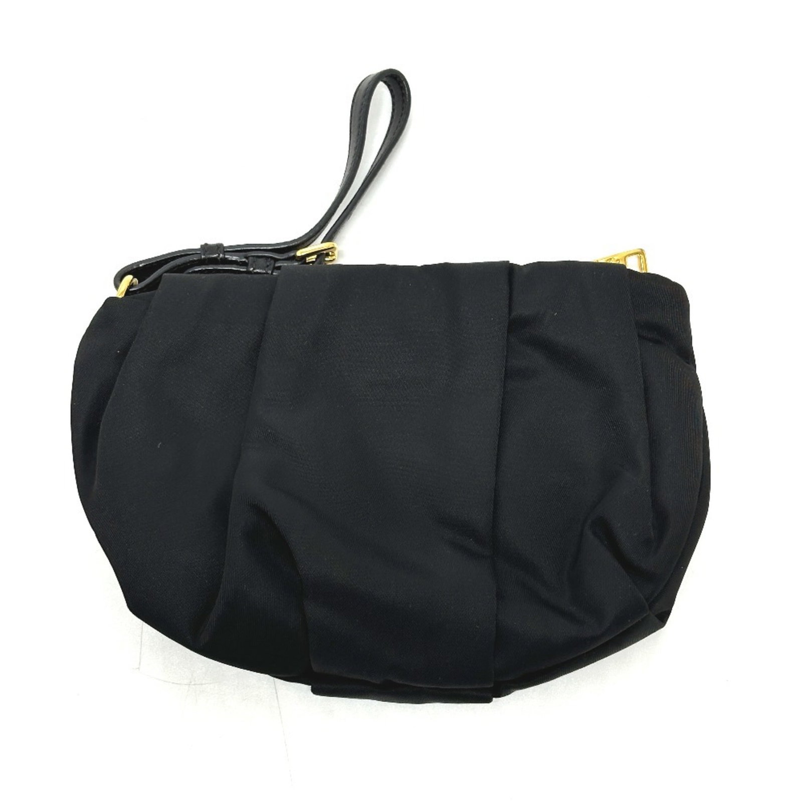 Leather Nylon Pouch Prada - 2