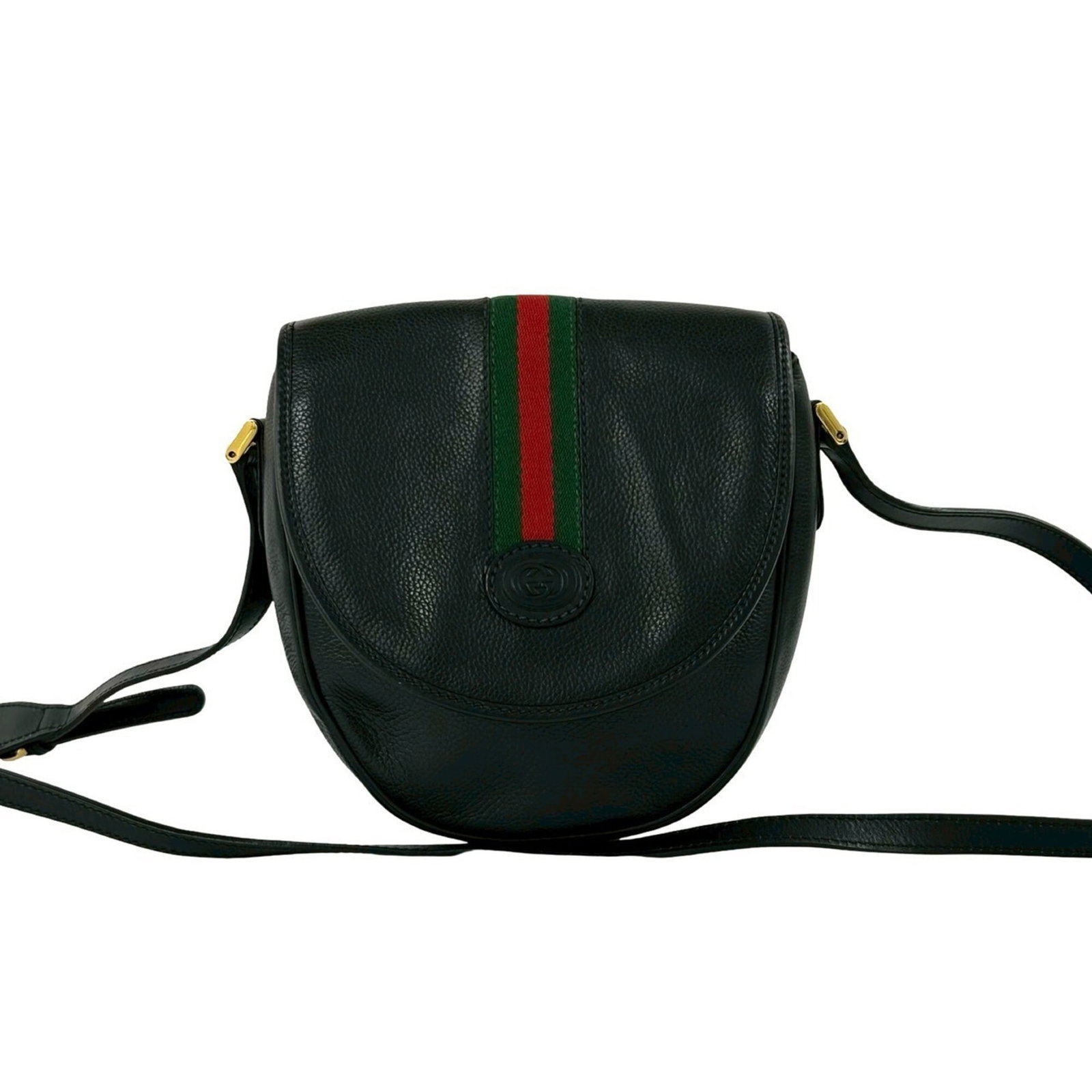 Gucci Pochette Shoulder Bag Leather: Gucci Pochette Shoulder Bag Leather The Gucci Pochette Shoulder Bag Leather boasts sleek design and sophisticated style, with its classic black, green, and red color options. Made from high-quality