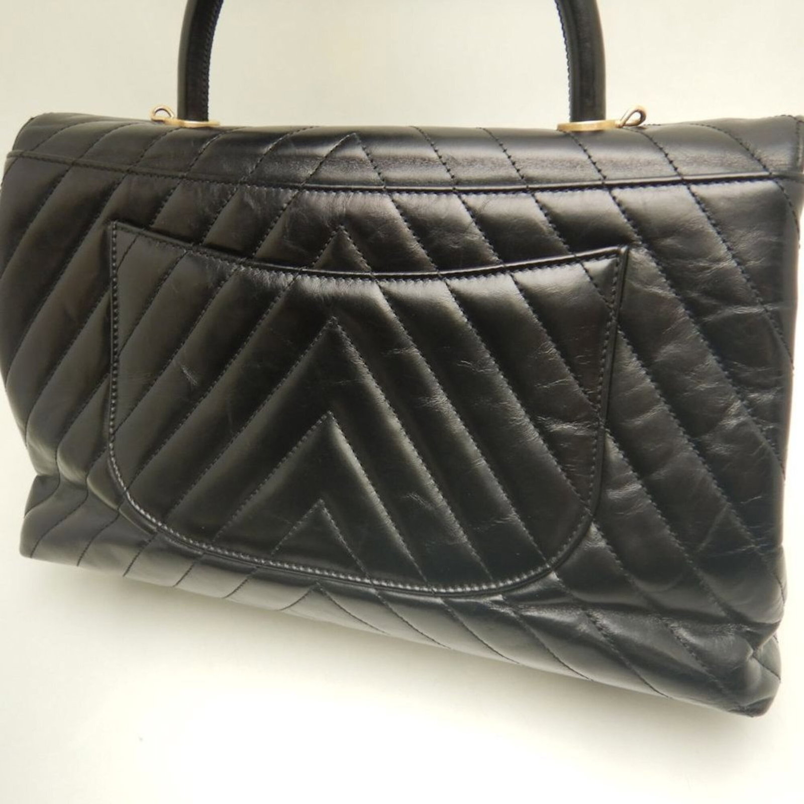 Leather Handbag Chanel - 11