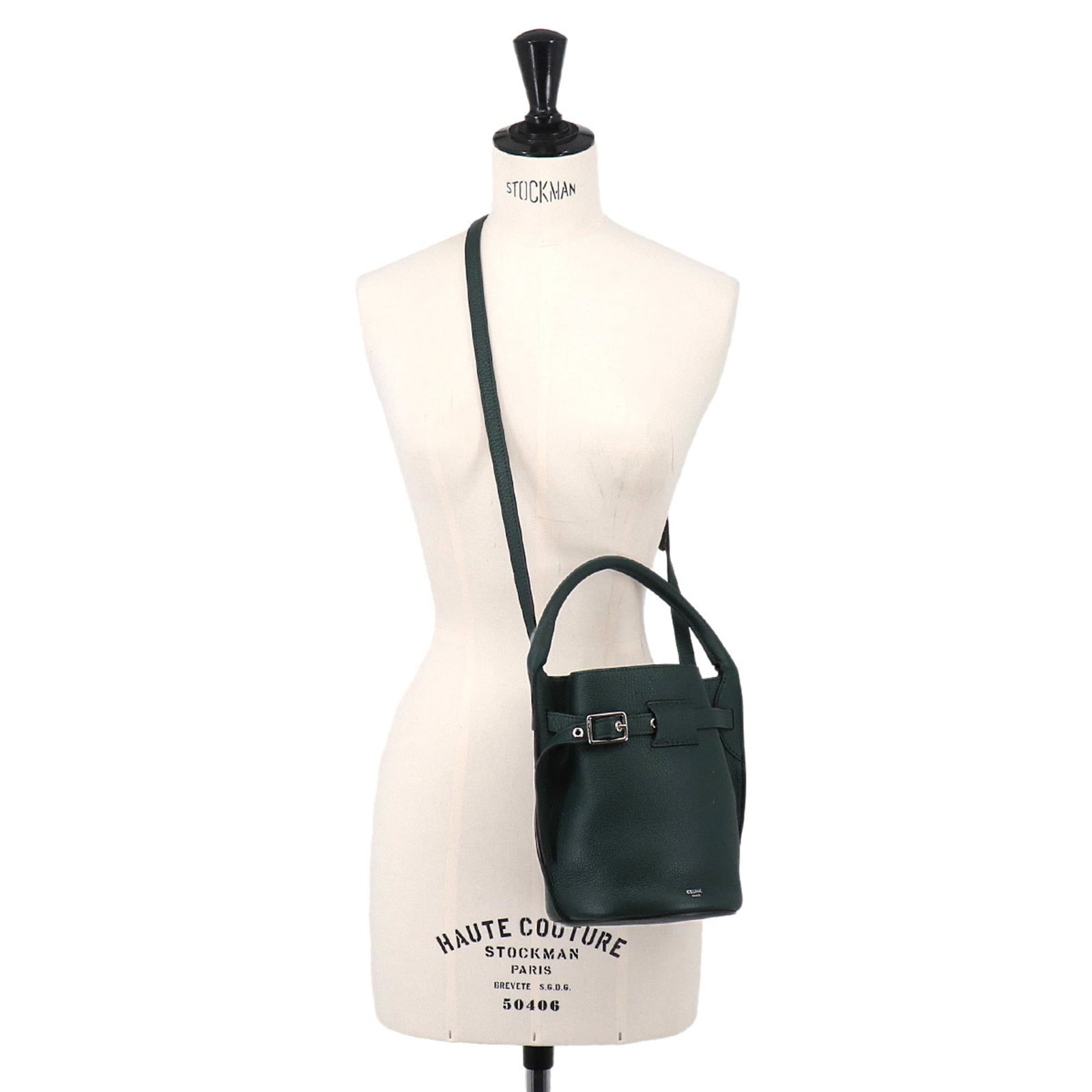 Handbag Celine Leather - 9