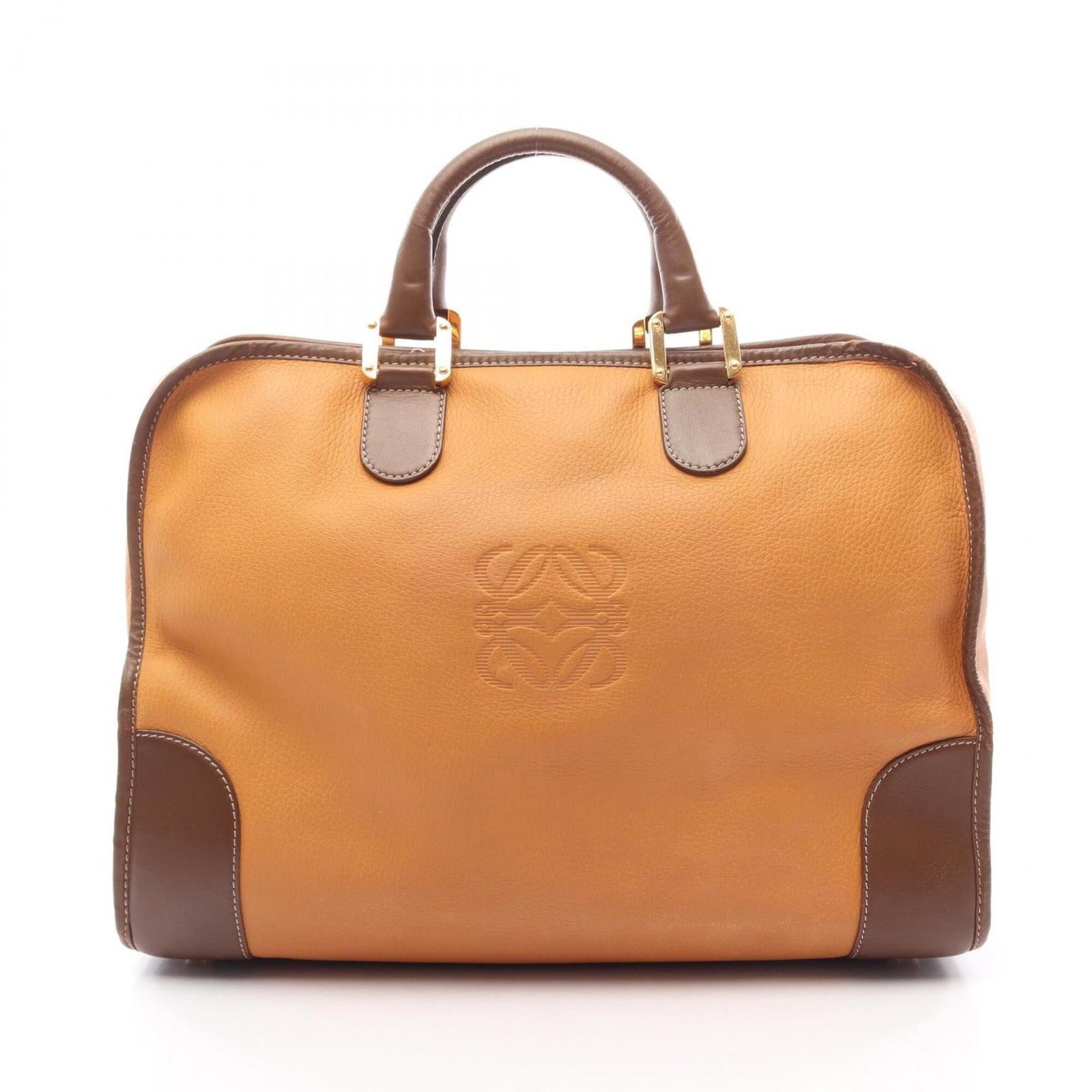 Loewe Handbag Leather: Loewe Handbag Leather Brown Loewe Handbag Leather. Made from high-quality leather, this handbag measures 28cm x 40cm x 17cm and features a classic design. The brown color adds a touch of