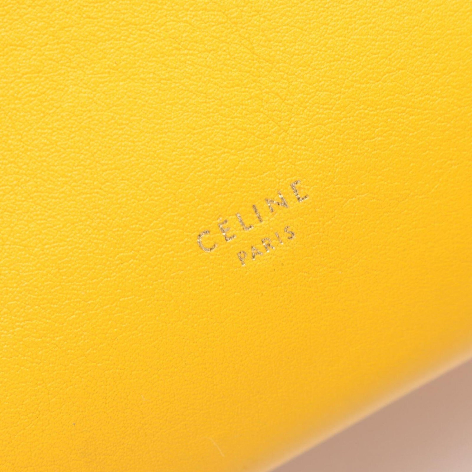 Handbag Celine Leather - 4