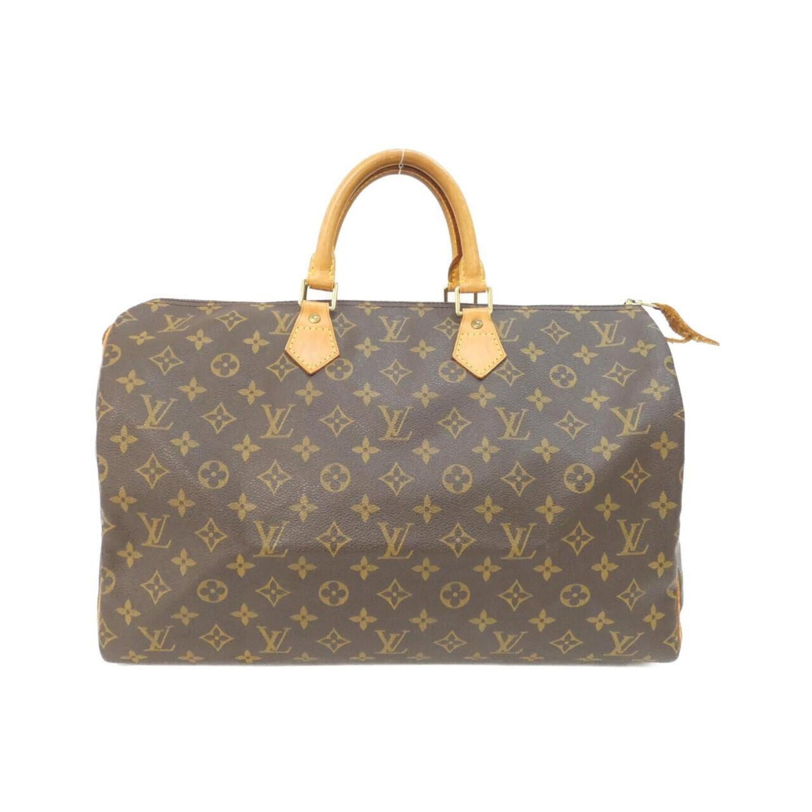 Boston Bag Coated Canvas by Louis Vuitton: Boston Bag Coated Canvas by Louis Vuitton Coated canvas construction and gold hardware add a touch of luxury to the Boston bag, while its classic monogram pattern ensures timeless style. Measuring