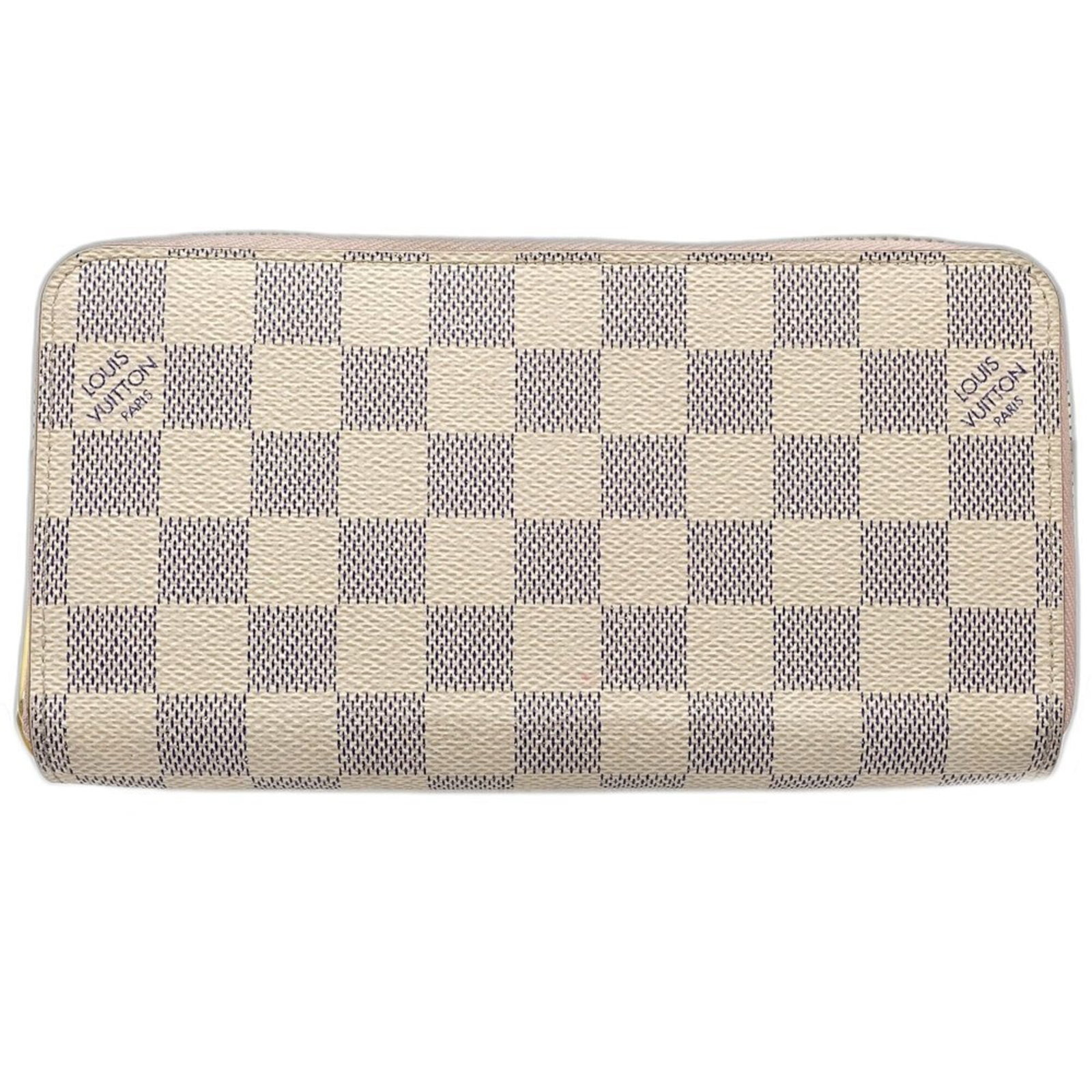 Damier Azur Bi Fold Wallet Louis Vuitton: Damier Azur Bi Fold Wallet Louis Vuitton Damier Azur Bi Fold Wallet Louis Vuitton - A stylish and functional accessory for the modern woman. This bi-fold wallet features a classic Damier Azur design, 