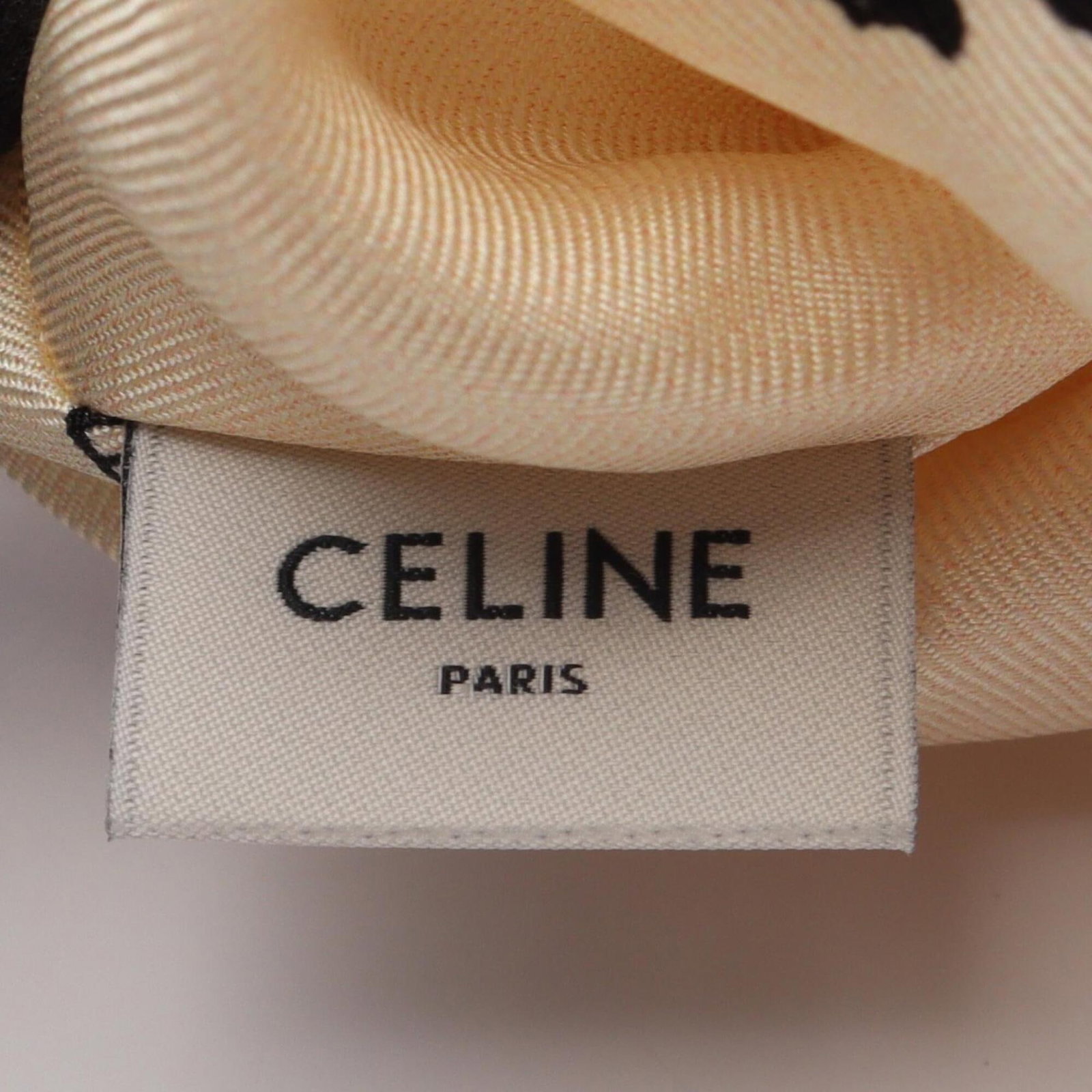 Silk scrunchie Celine - 3