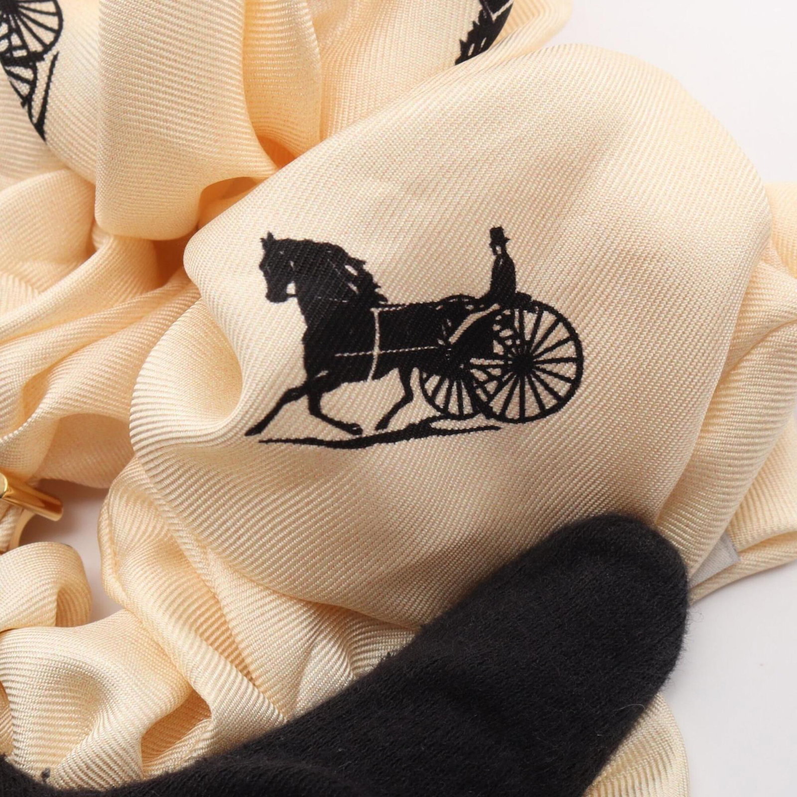 Silk scrunchie Celine - 7