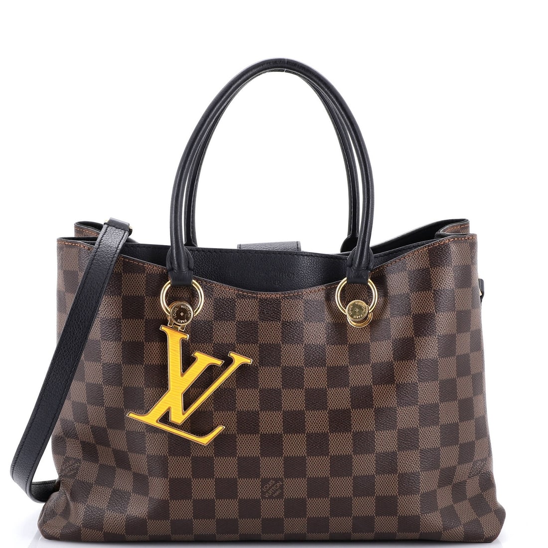 Damier Handbag Leather Louis Vuitton Riverside LV (1 of 8)