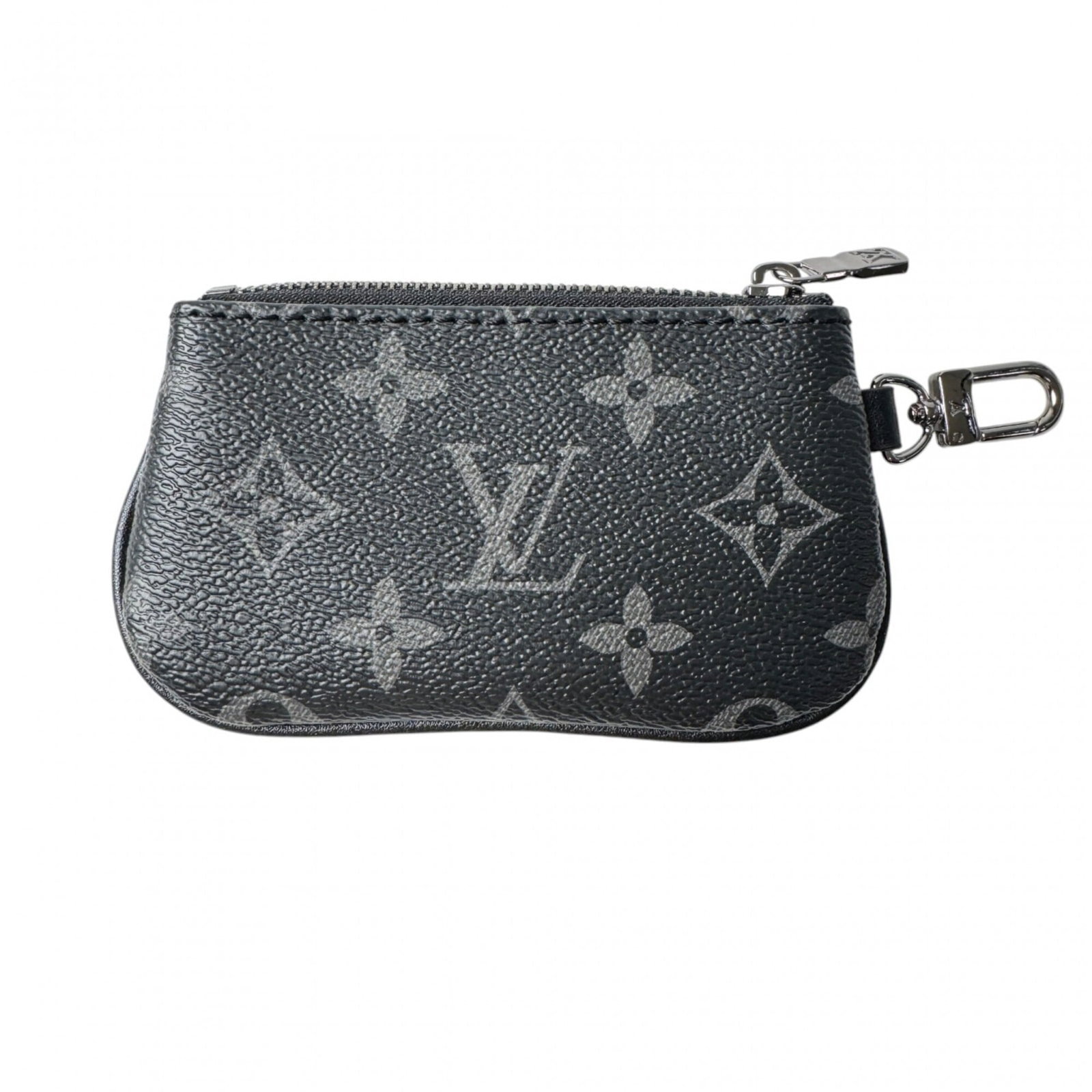 Louis Vuitton Coin Purse Coin Case Leather: Louis Vuitton Coin Purse Coin Case Leather The Louis Vuitton Coin Purse Coin Case Leather features a sleek black and gray design, with a compact size of 7cm x 13cm. Made from high-quality leather, thi